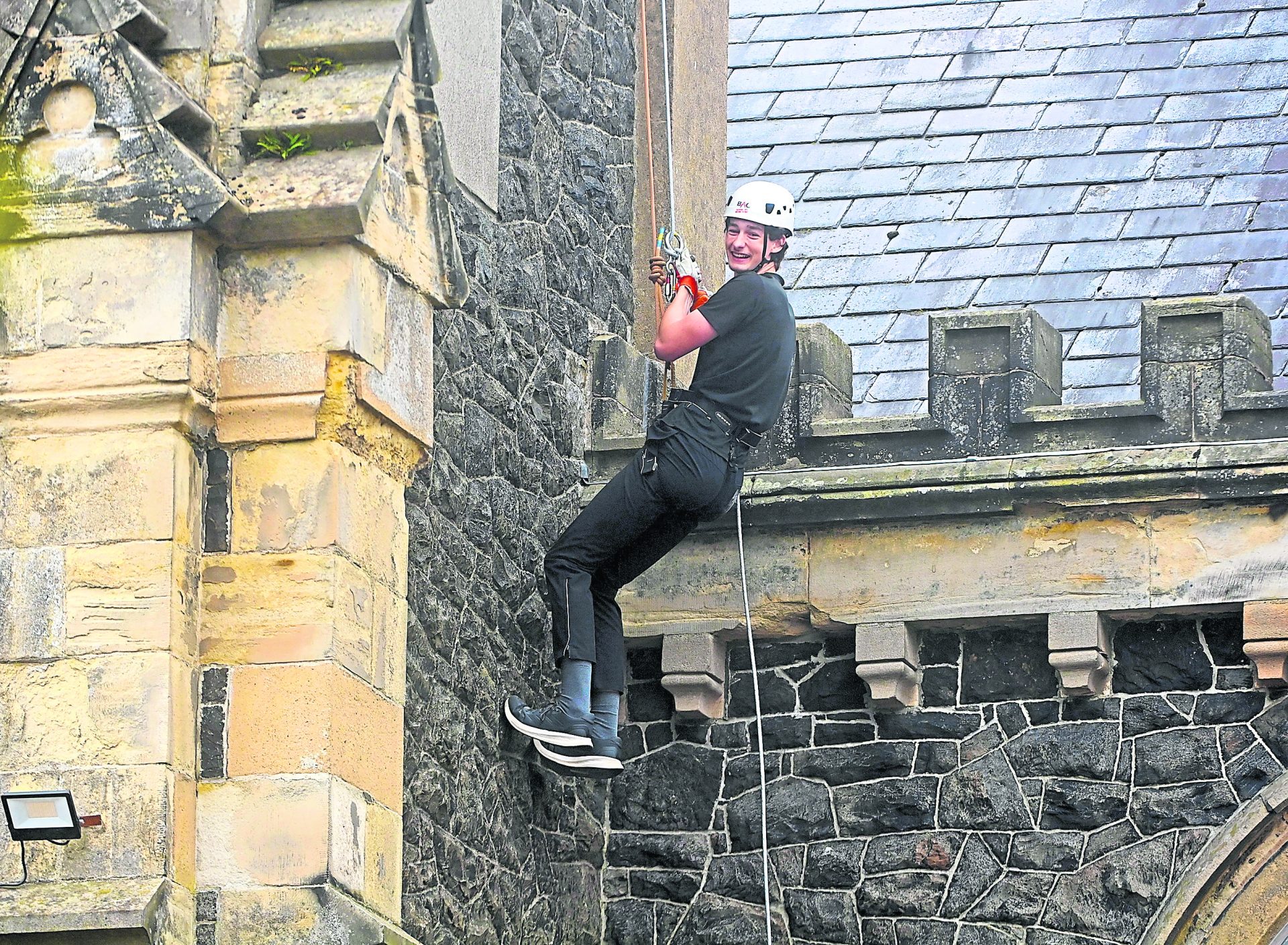 Parishioners go to great heights to save historic Tyrone church