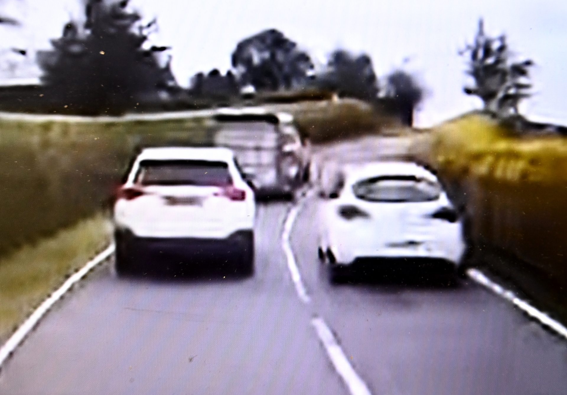 Video: Dashcam captures shocking incident on Tyrone road