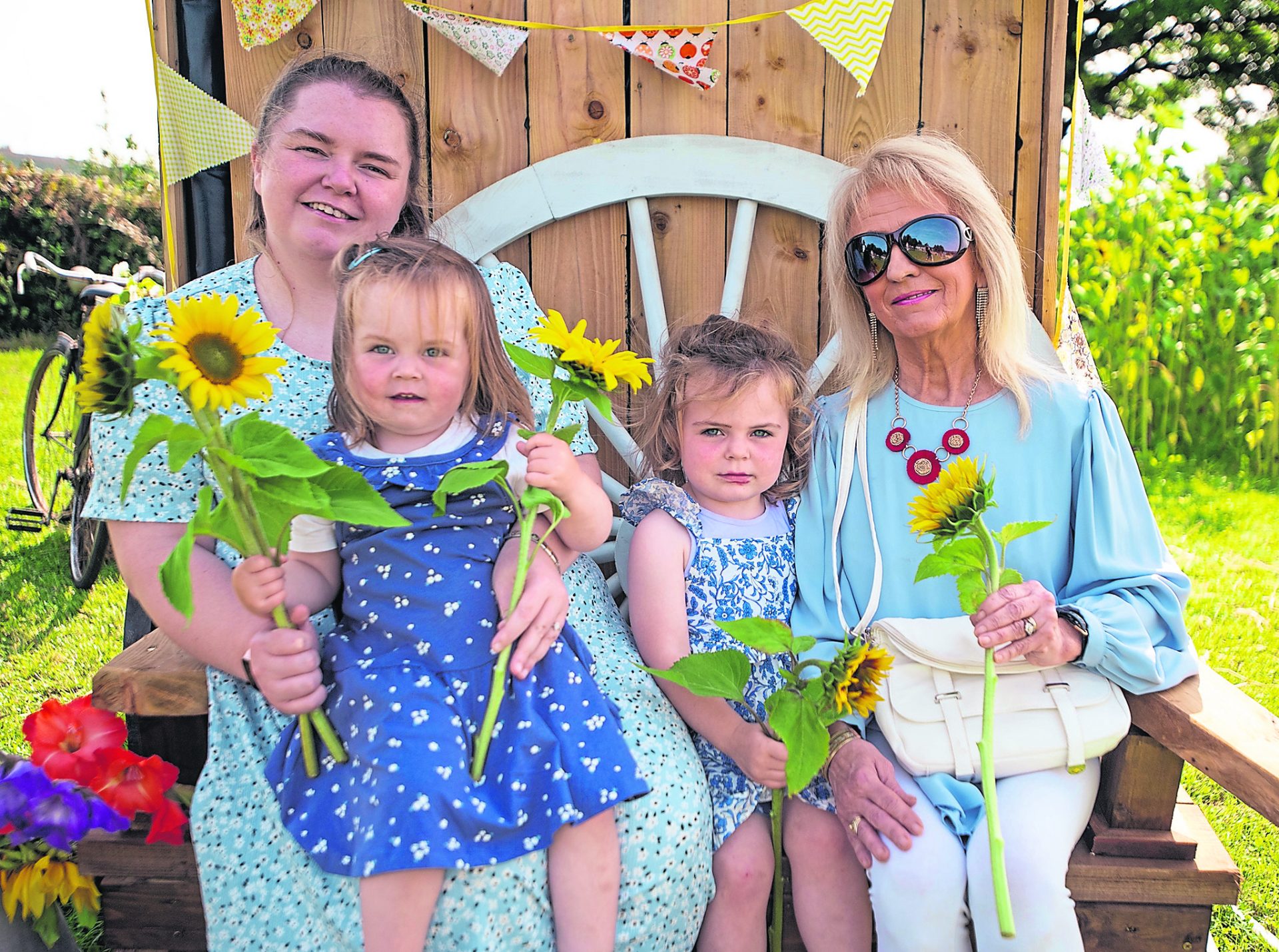Flower-picking in Newtownstewart to support cancer charity