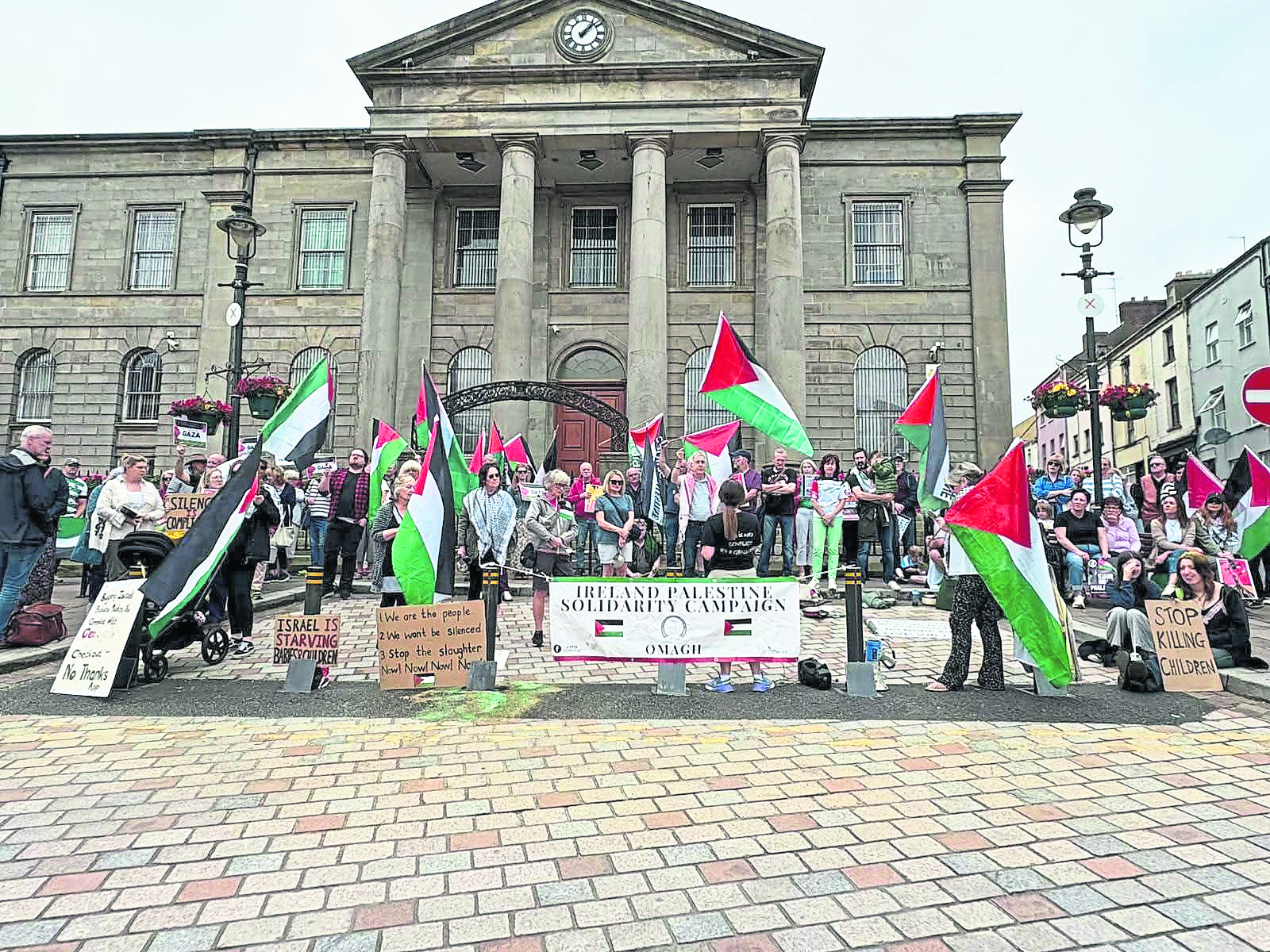 Man living in Gaza thanks people in Omagh for their support