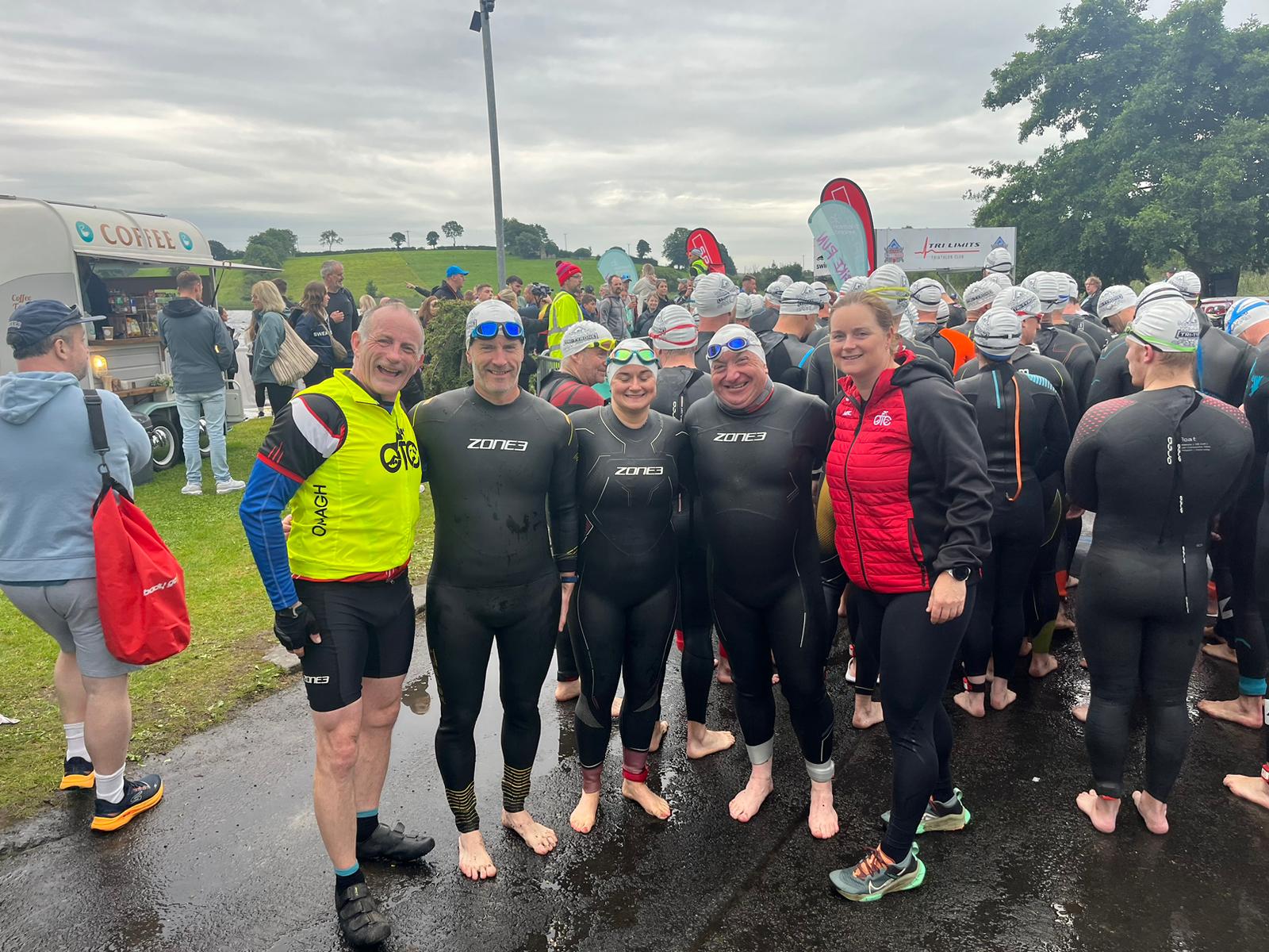 Omagh triathletes out in force at Eskragh Lough