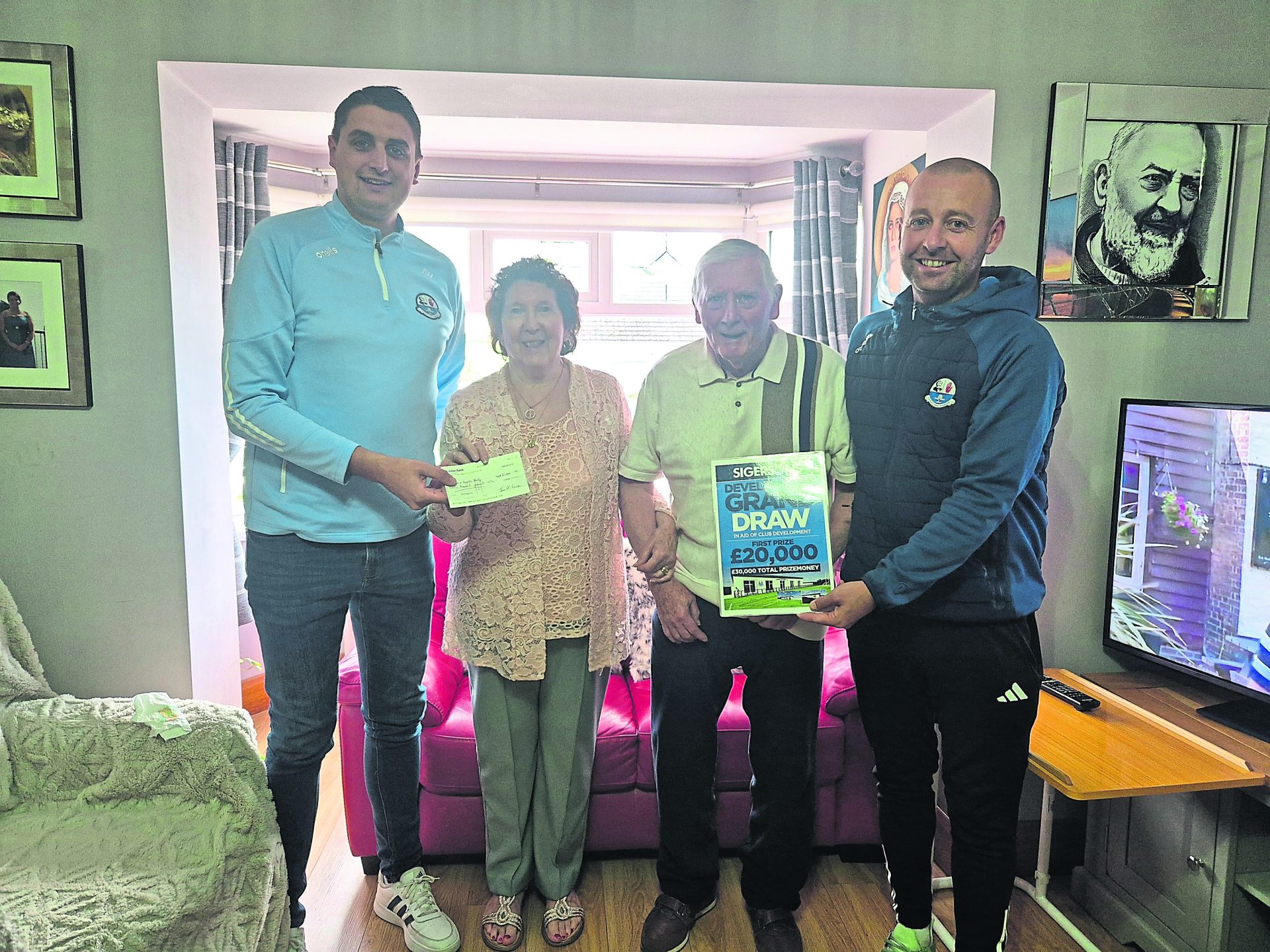 Fundraising draw raises an amazing £350,000 for Strabane GAA club
