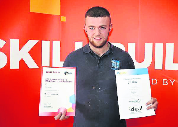 Omagh plumber through to final of major skills competition