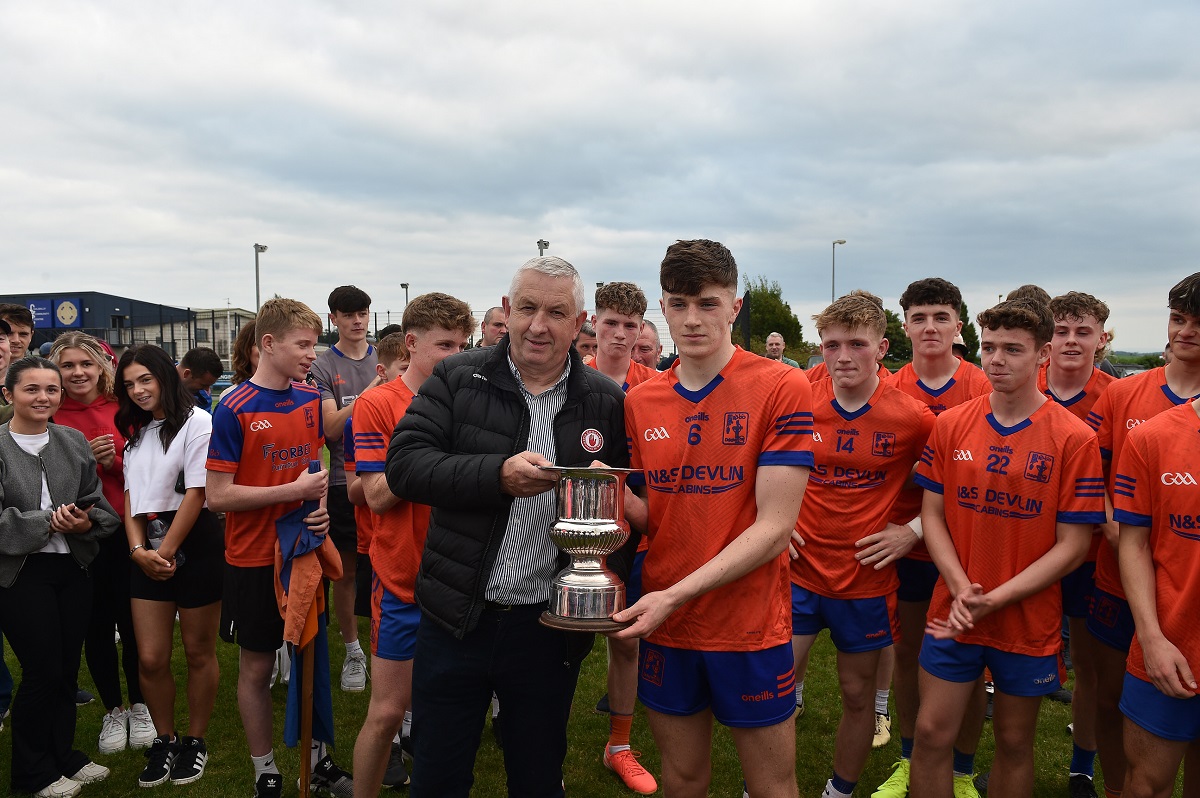 Ardboe see off Carrickmore to collect Minor Grade 1 crown