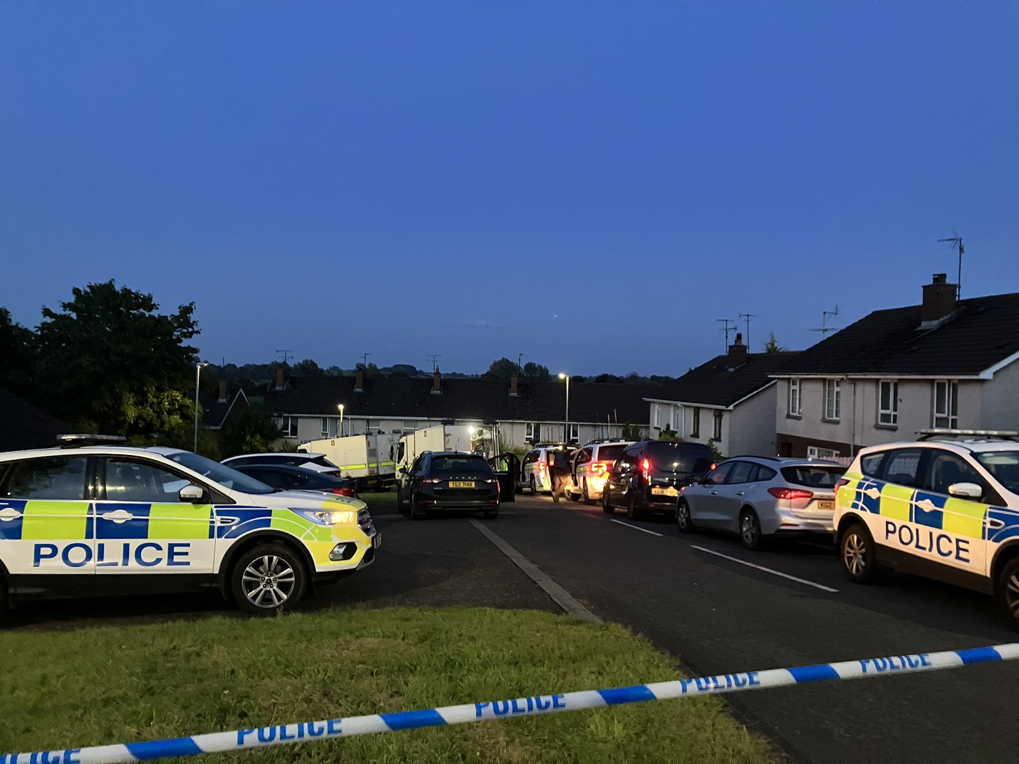 Homes evacuated as suspicious object being checked in Moy
