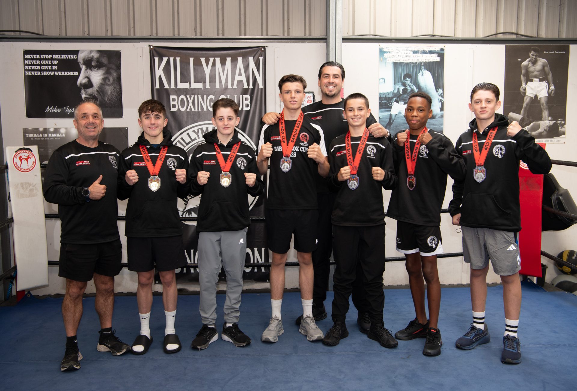 Devon delight for Killyman club’s magnificent seven