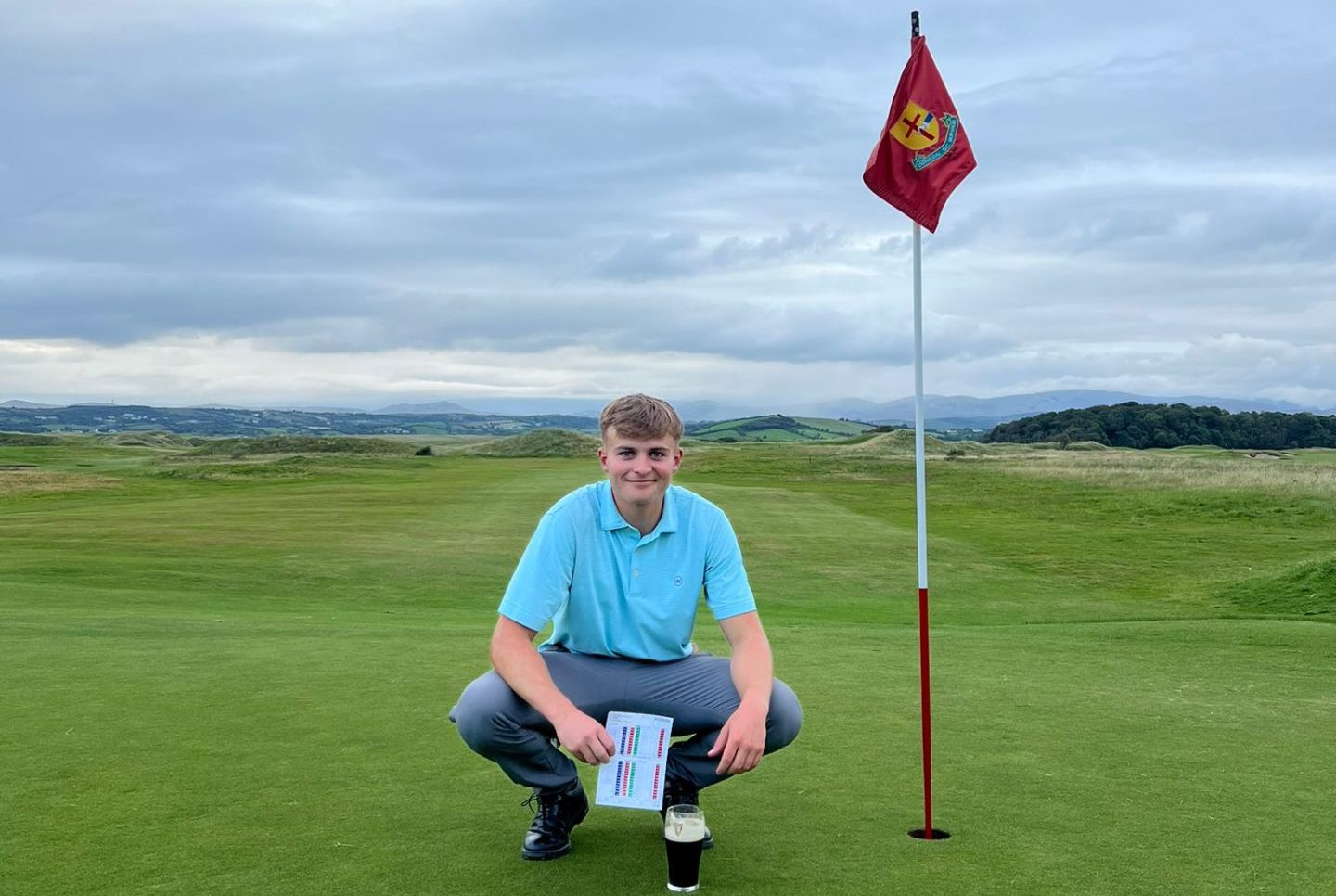 Record breaking round for Omagh’s Oscar