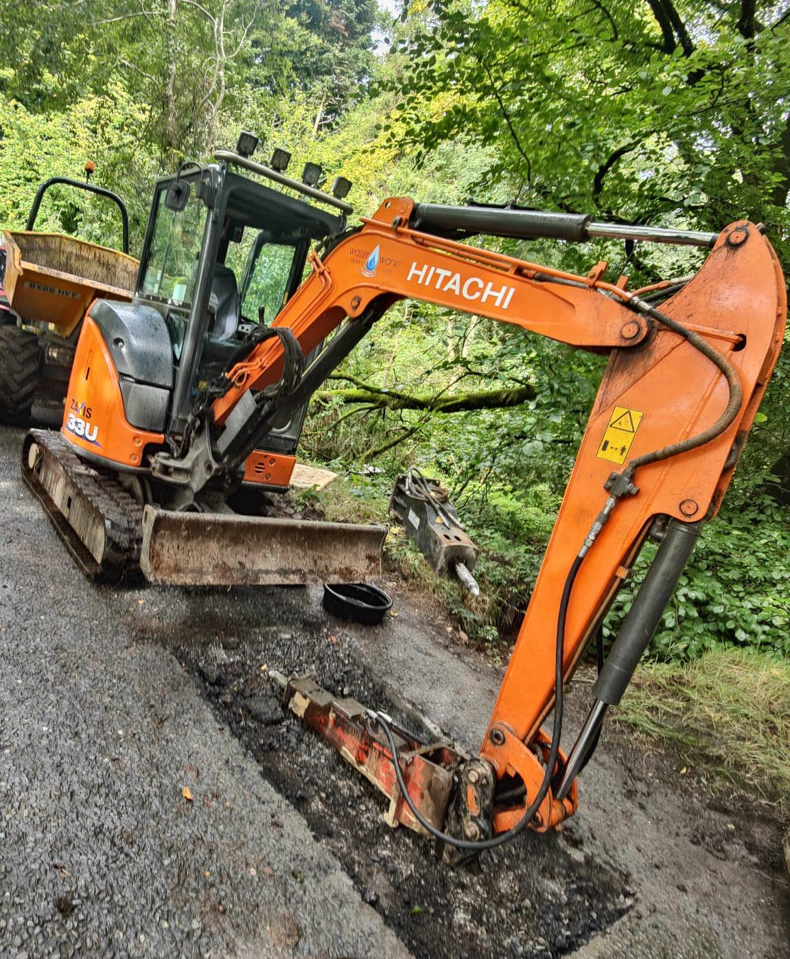 Digger worth £22,000 stolen from Drumquin company