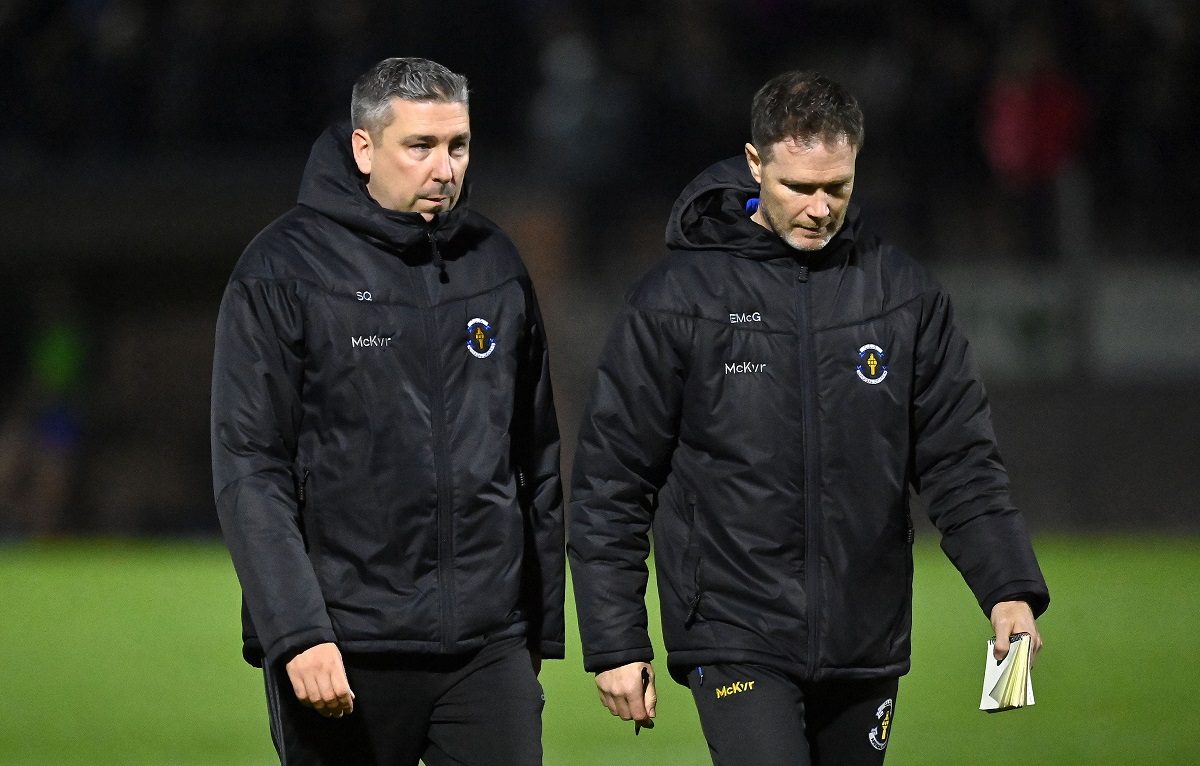 Errigal joint manager Quinn staying grounded