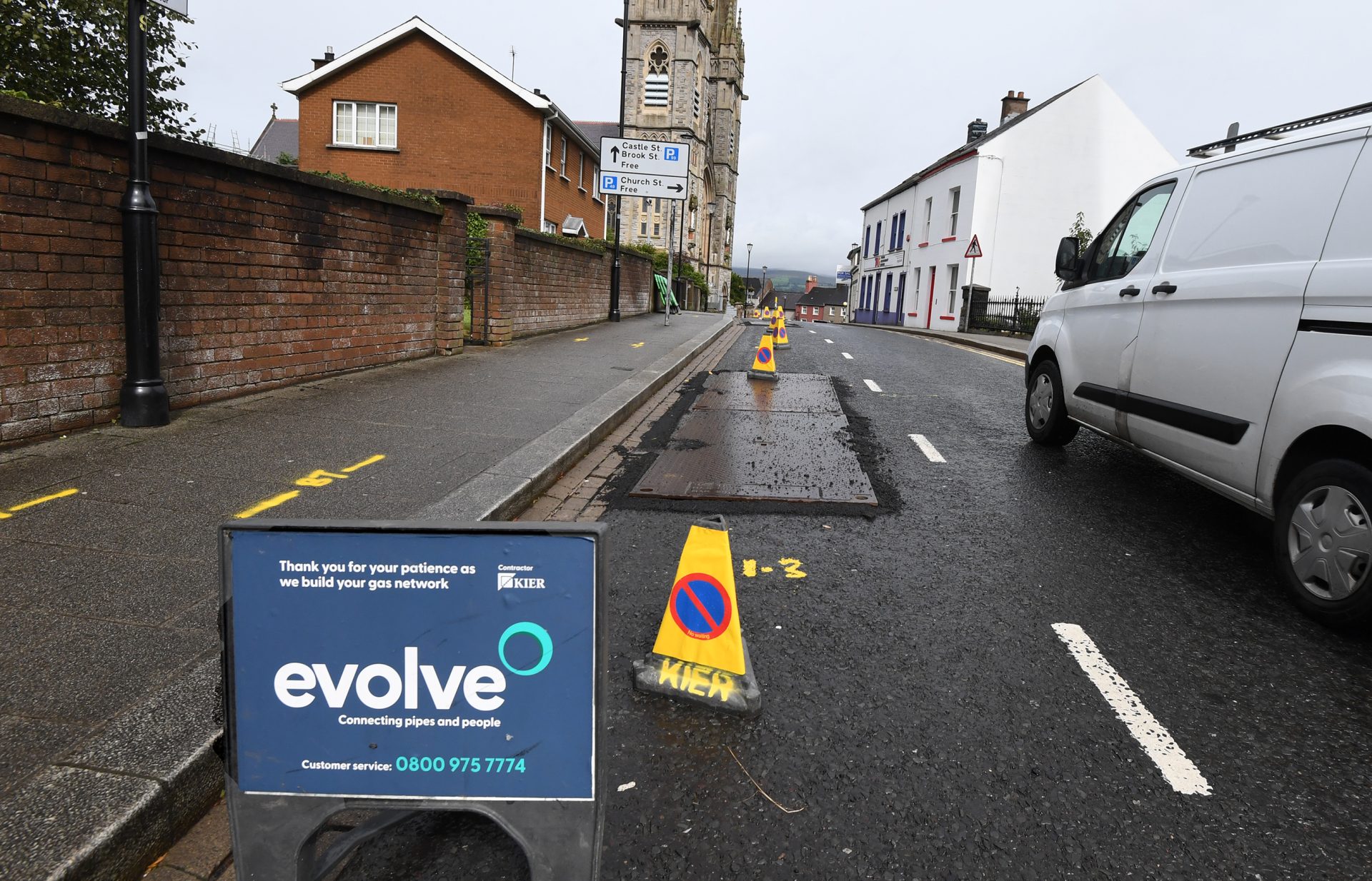 Omagh gasworks scheme causes ‘chaos’ for bingo-goers