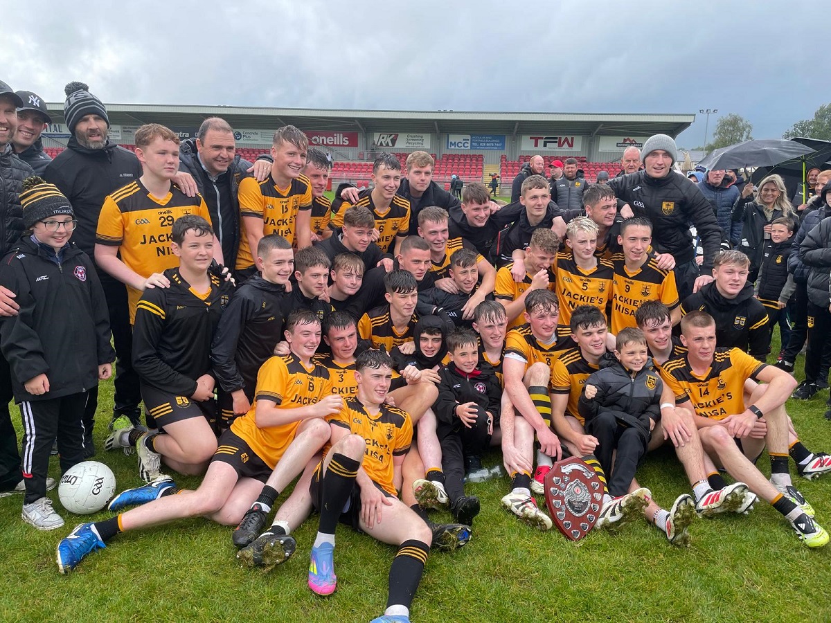 Loughmacrory Minors complete the Grade 2 double