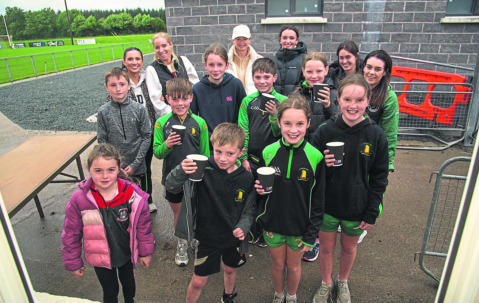 Irish language pop-up shop opens at Carrickmore match