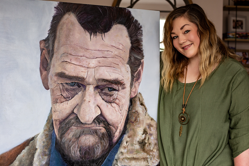 The Dungannon artist who tells the stories behind people’s faces