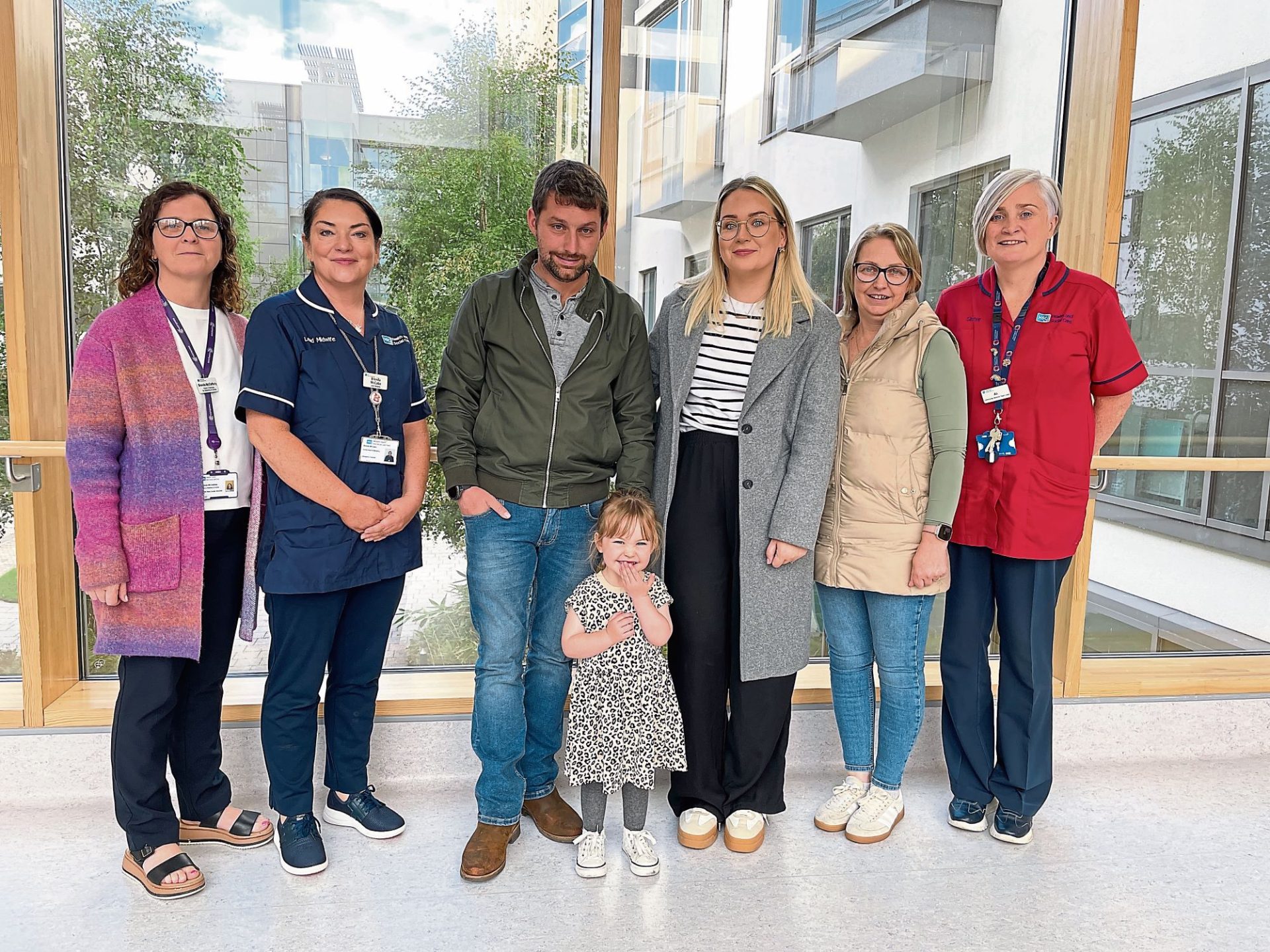 Trillick family’s special gift to hospital in memory of James