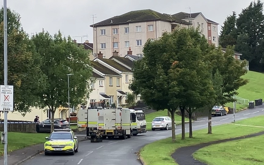 Omagh homes evacuated due to security alert