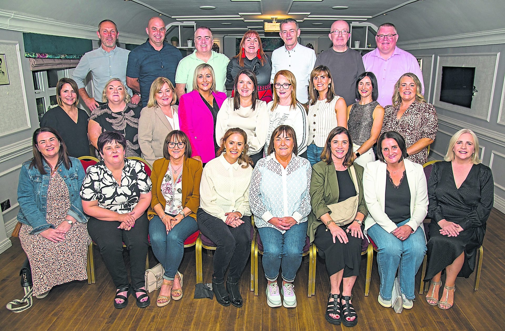 A special guest on the night was Máire Quinn who started her teaching career as many of the pupils joined the school