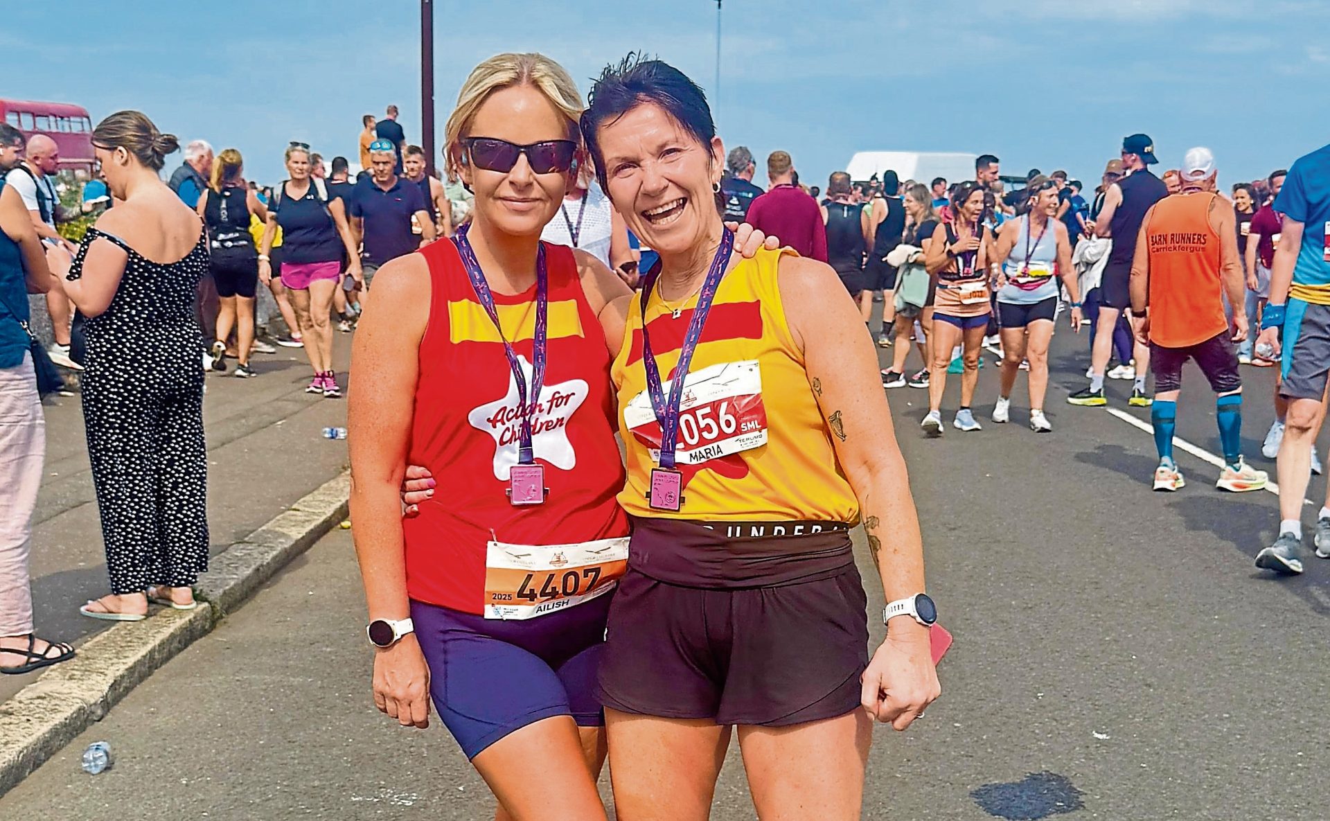 Omagh woman helps raise thousands for children’s charity