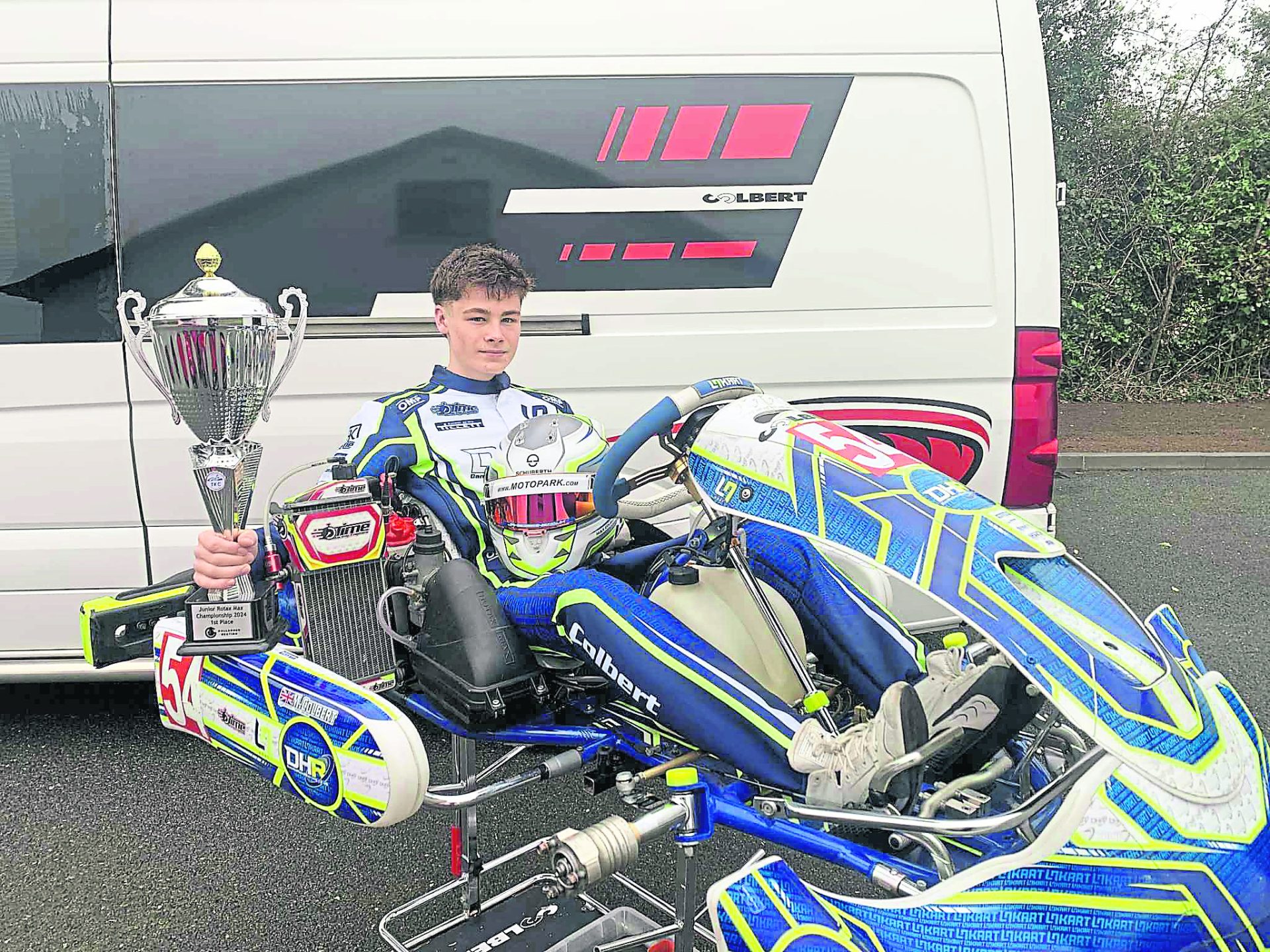 Colbert receives silverware ahead of season finale
