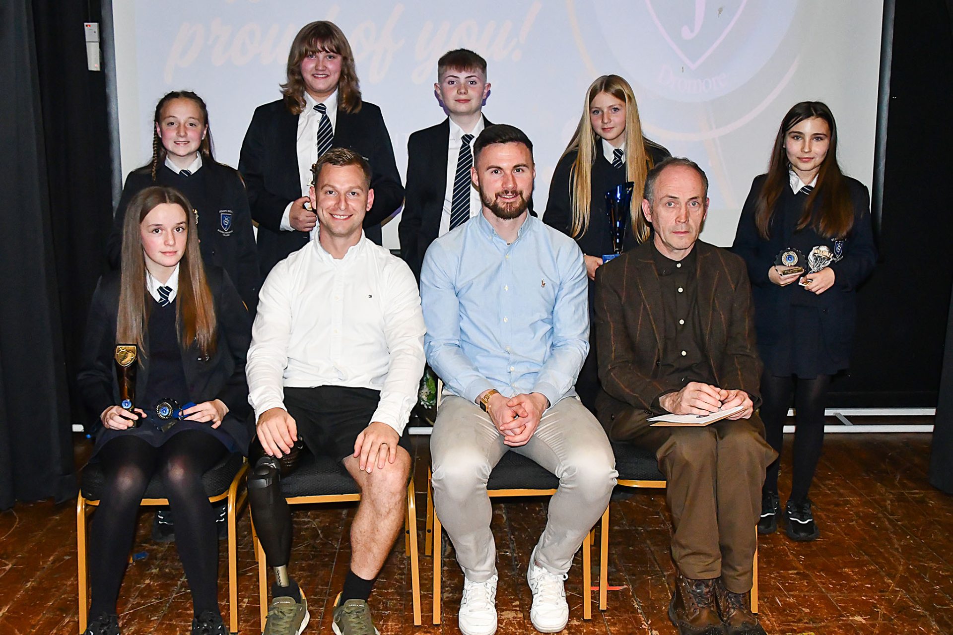 Words of inspiration for Dromore students from crash victim