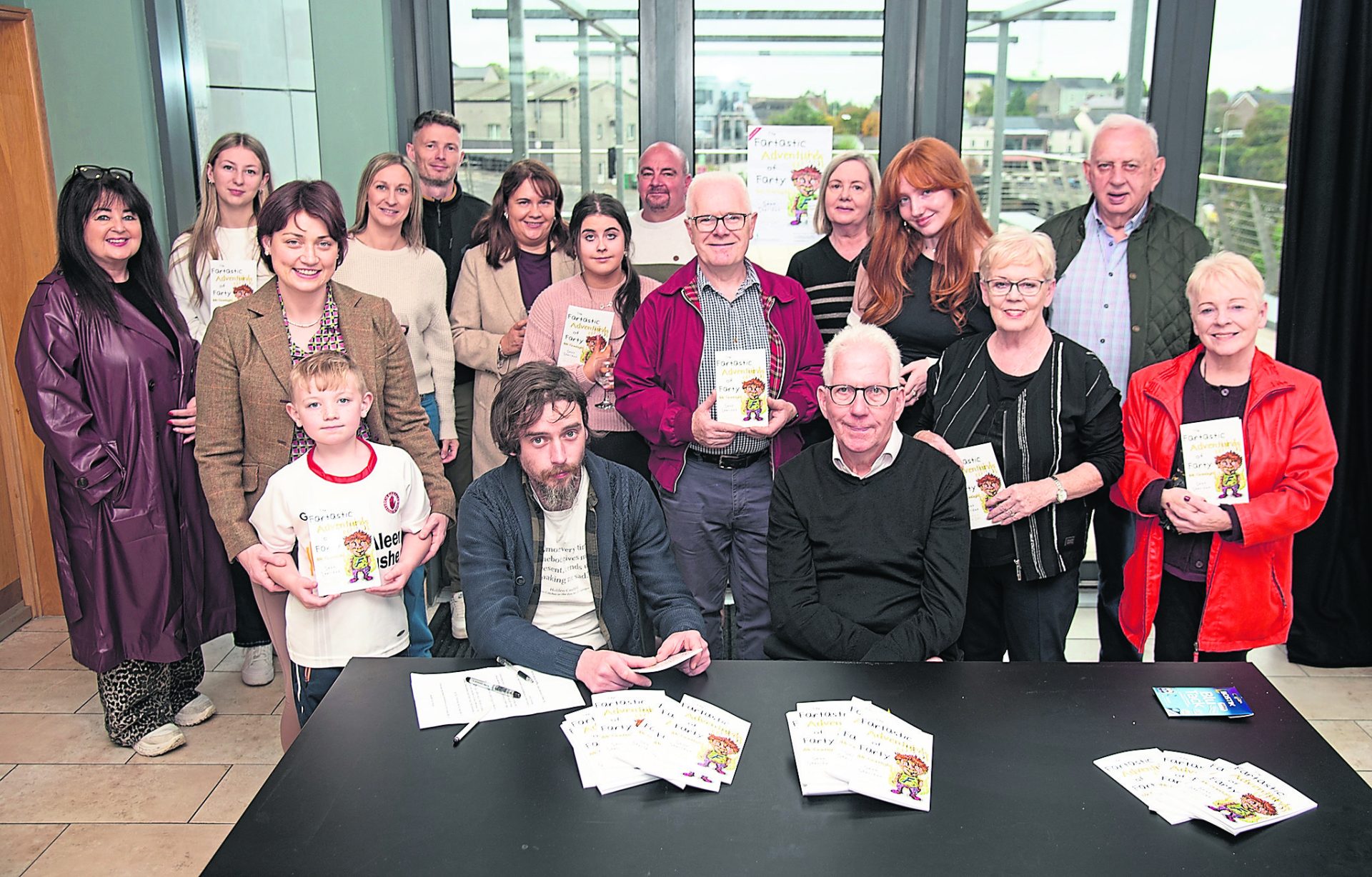 Boy who farts a lot inspires Omagh writer’s new book