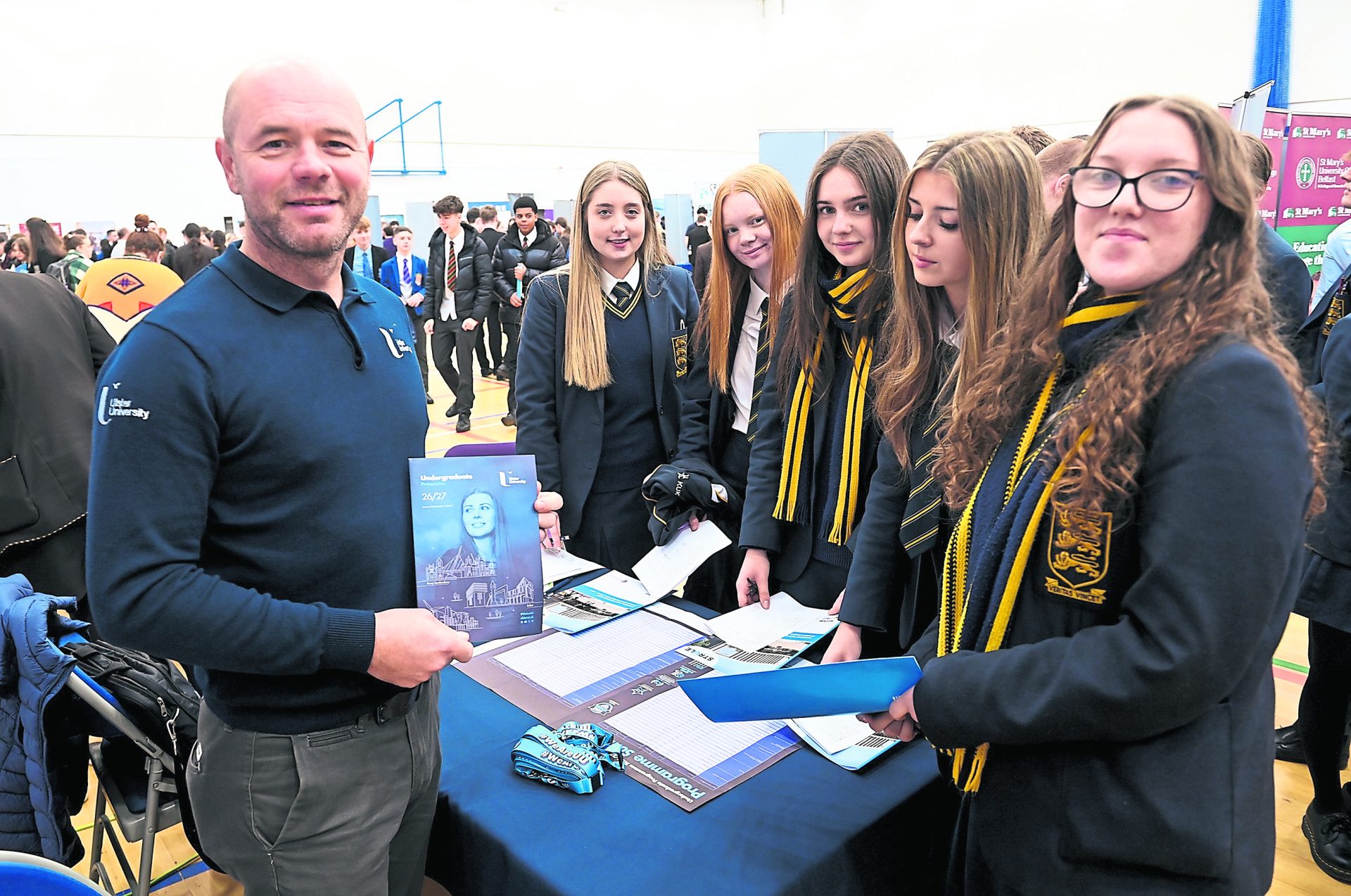 Students get to consider careers at Omagh exhibition