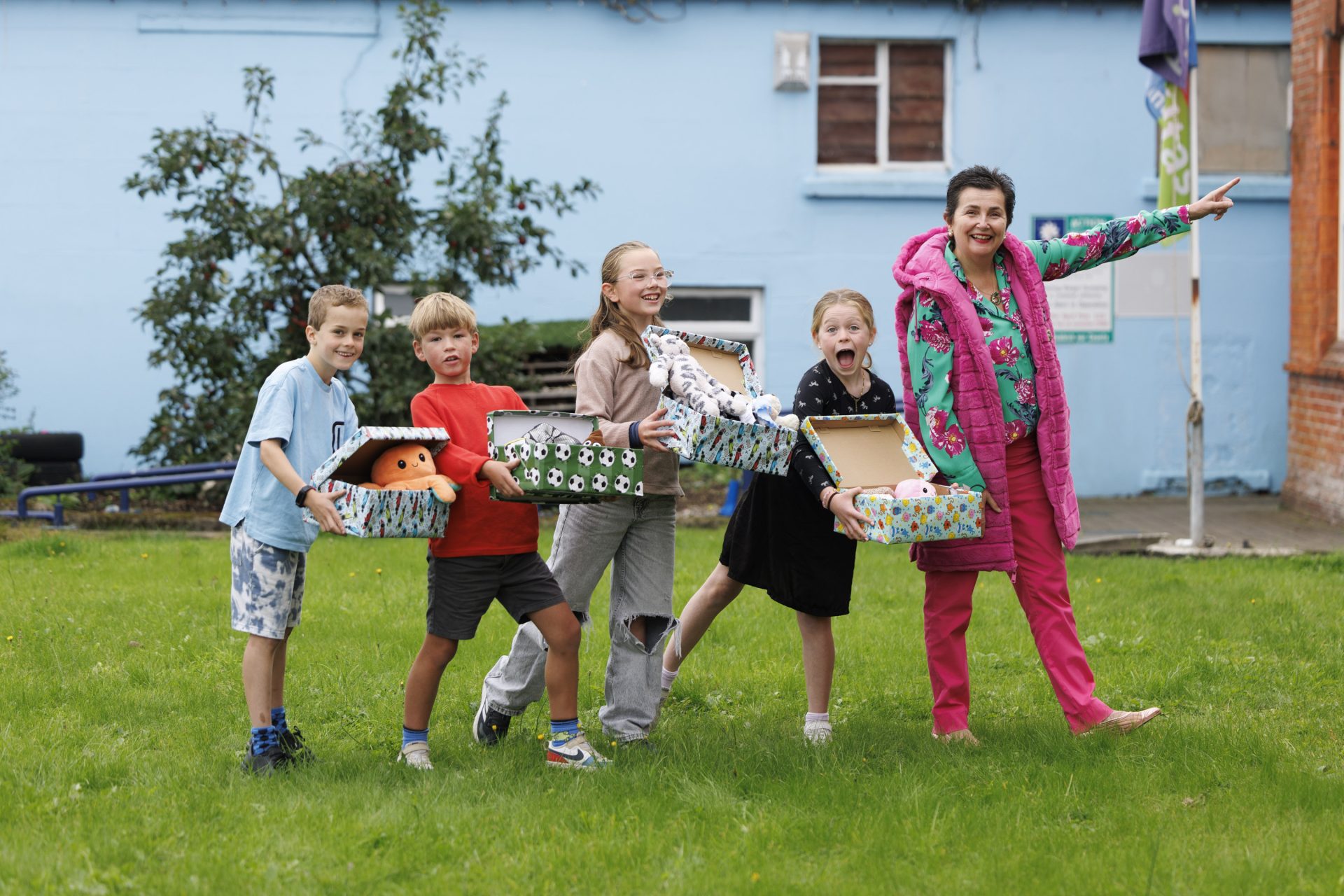 Castlederg woman leads charity bringing joy to poor communities