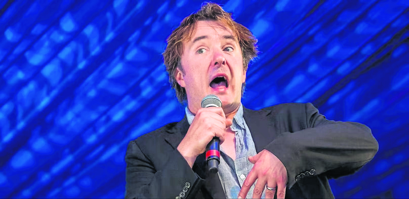 Award-winning comedian Dylan Moran on stage in Omagh next week