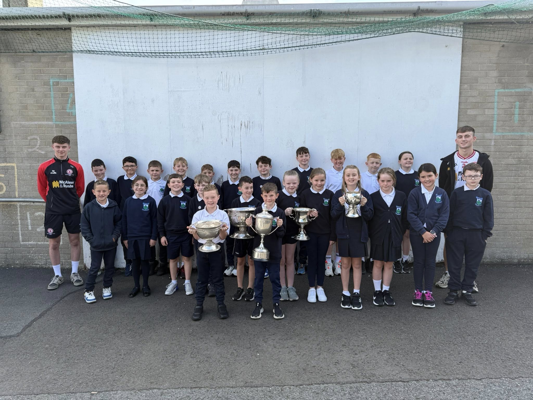 Tyrone school recognised for its work in local community