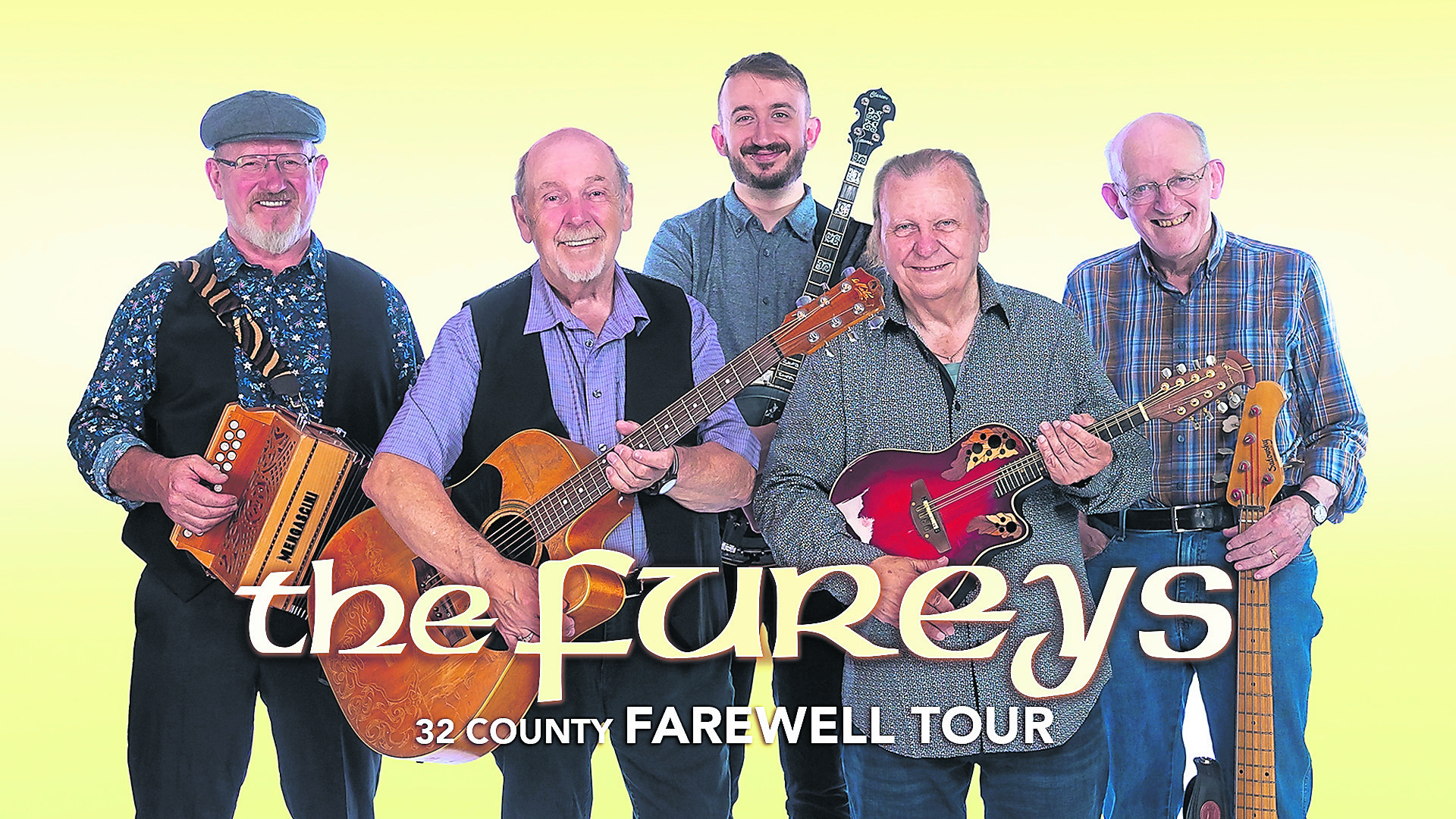 Fureys to play a farewell gig in Omagh later this month