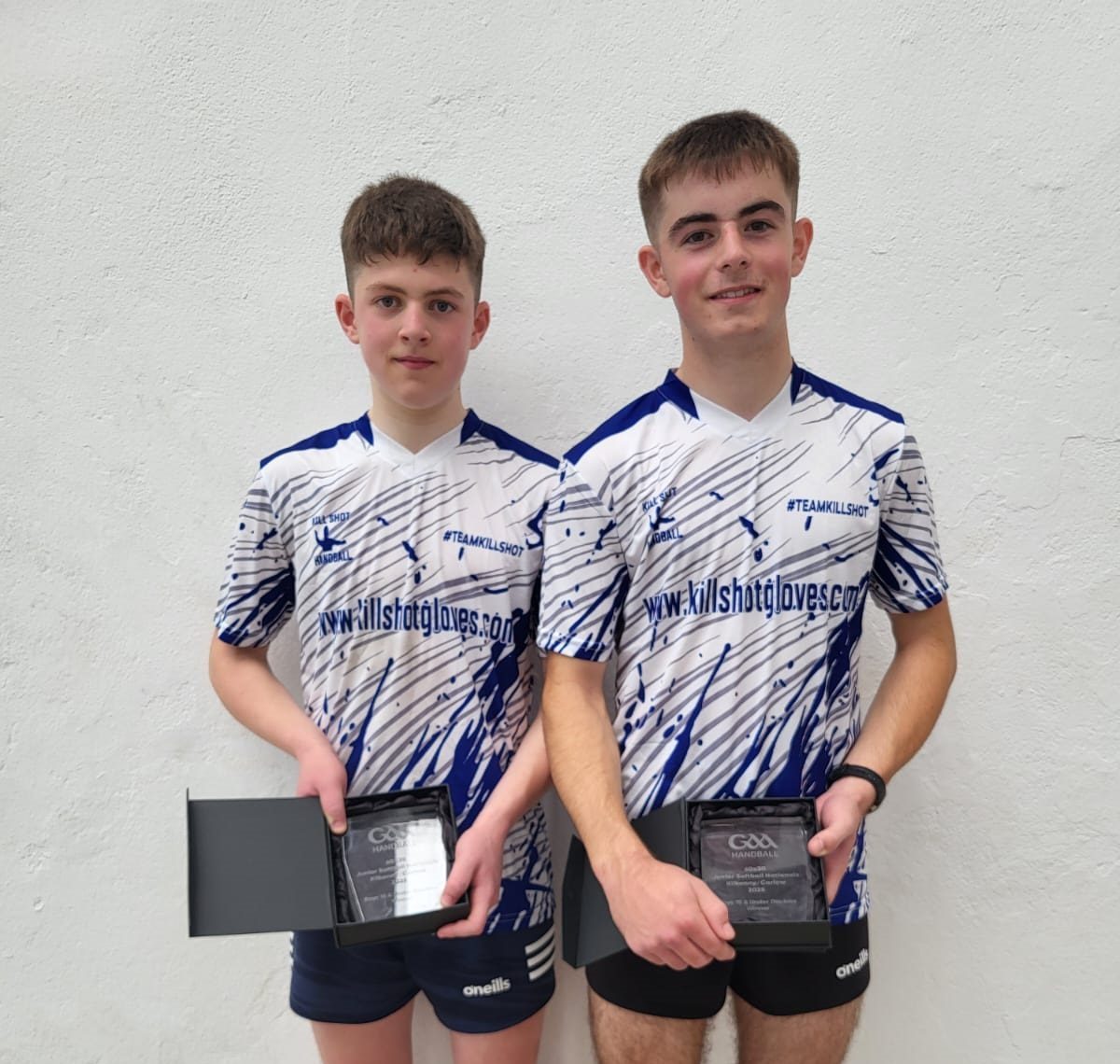 Carrickmore handballer Aaron strikes double gold