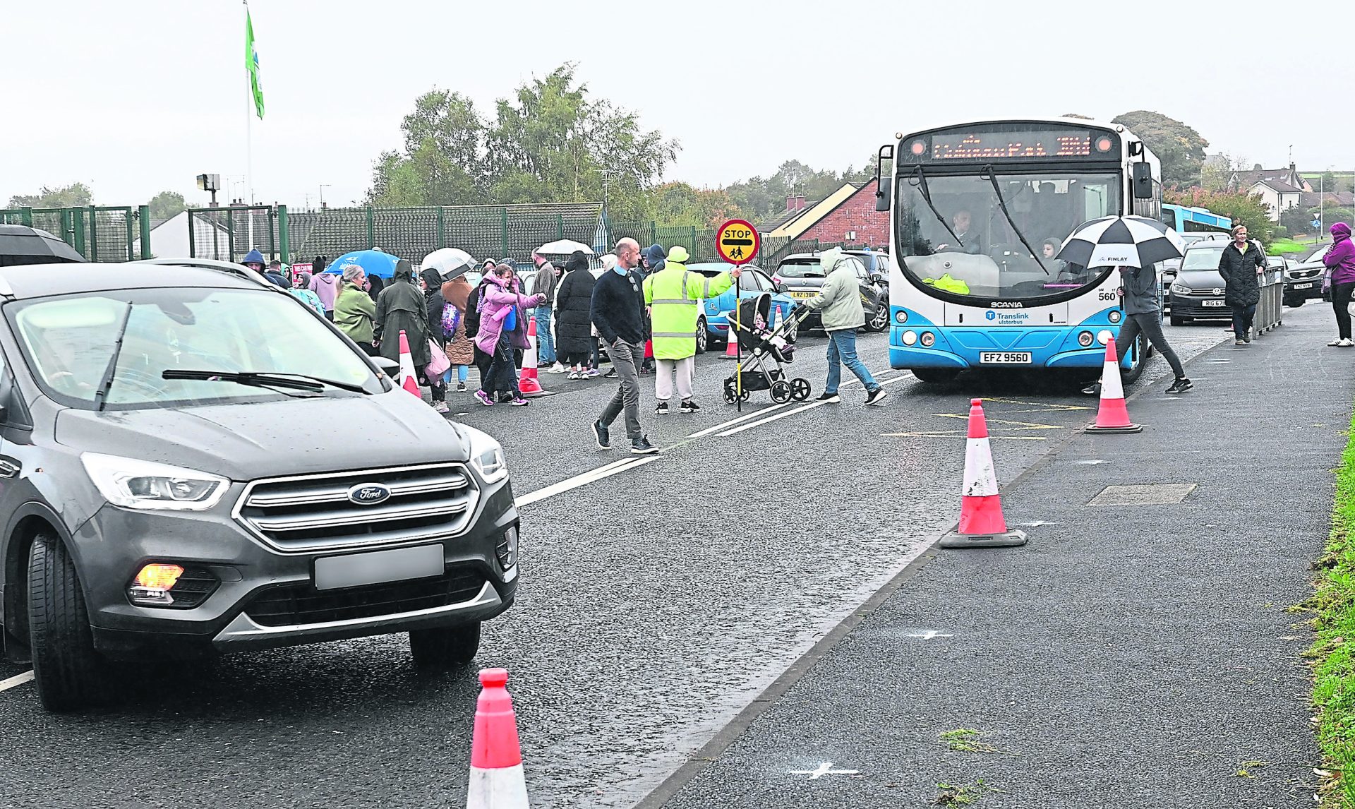 Parking chaos at Omagh primary school reaching ‘breaking point’