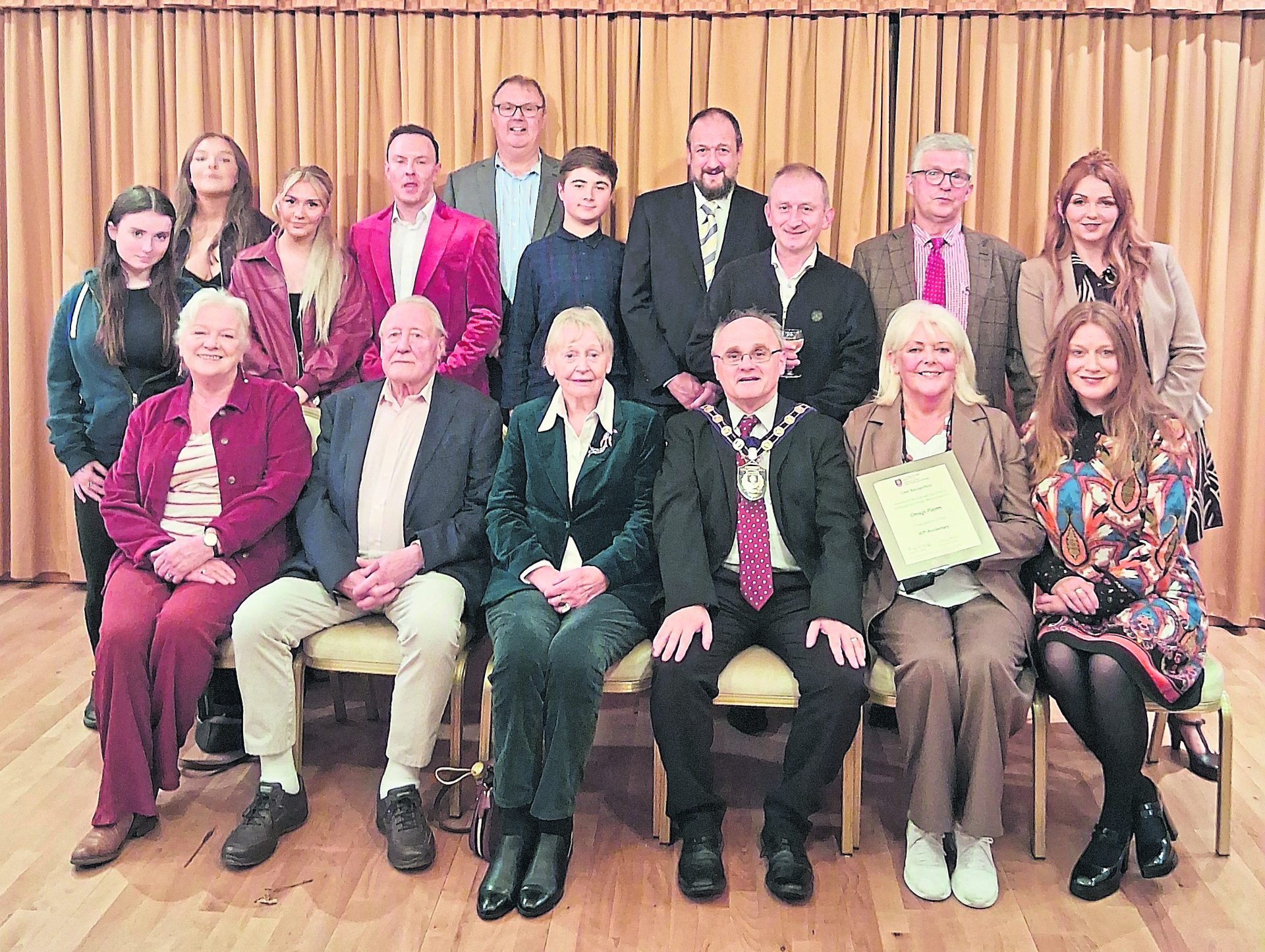 Work of long-running Omagh drama group honoured