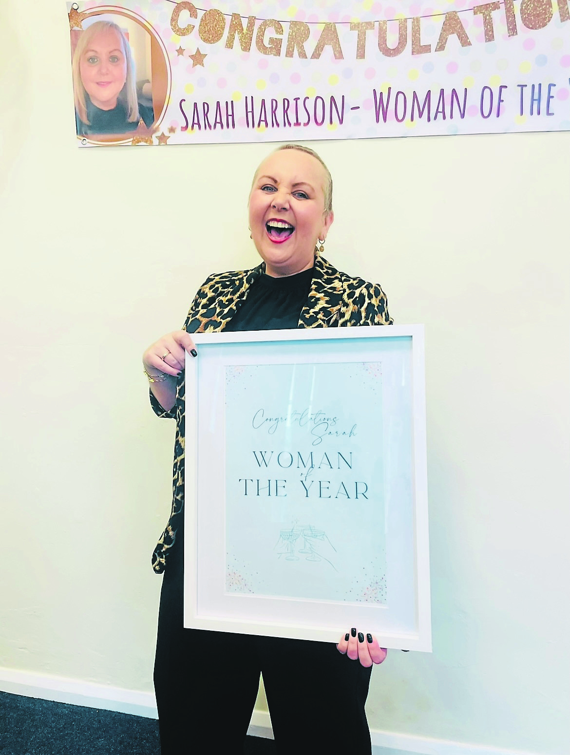 Strabane’s Sarah chosen as Woman of the Year