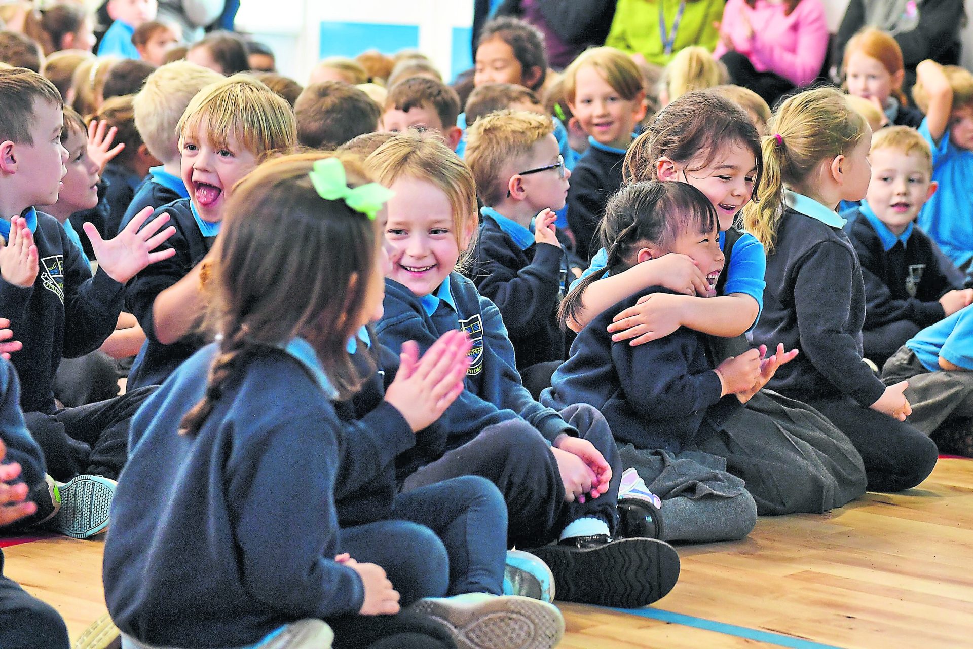 Strabane school hall reopens after extensive storm damage