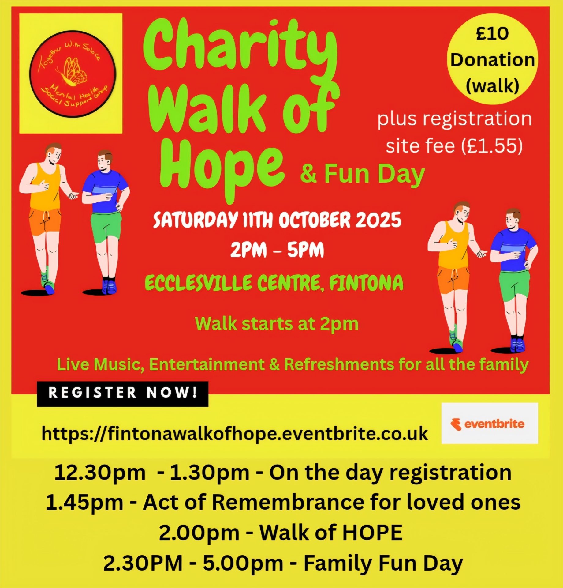 Charity Walk of Hope to take place in Fintona this Saturday