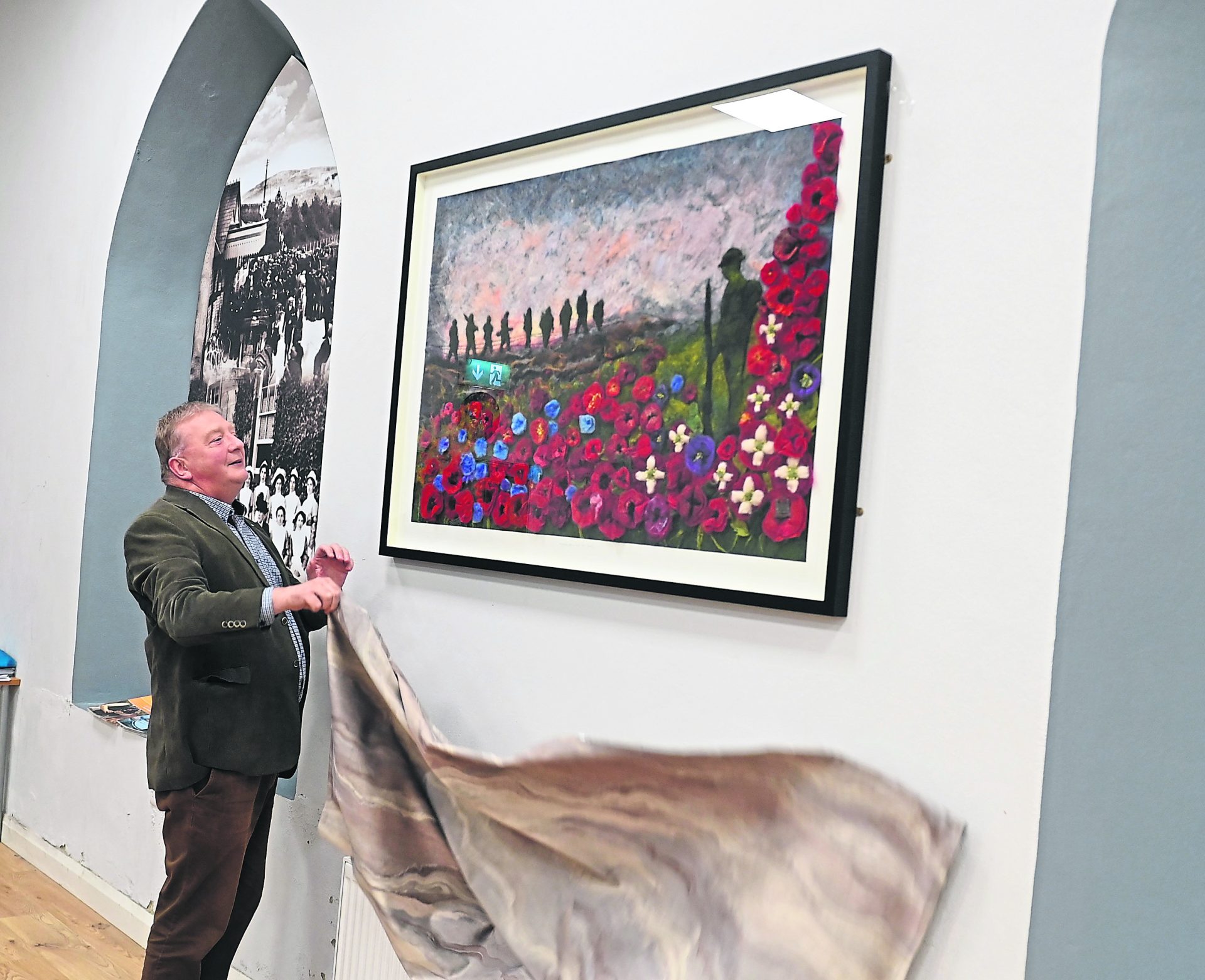 New artwork in Newtownstewart honours soldiers’ sacrifice