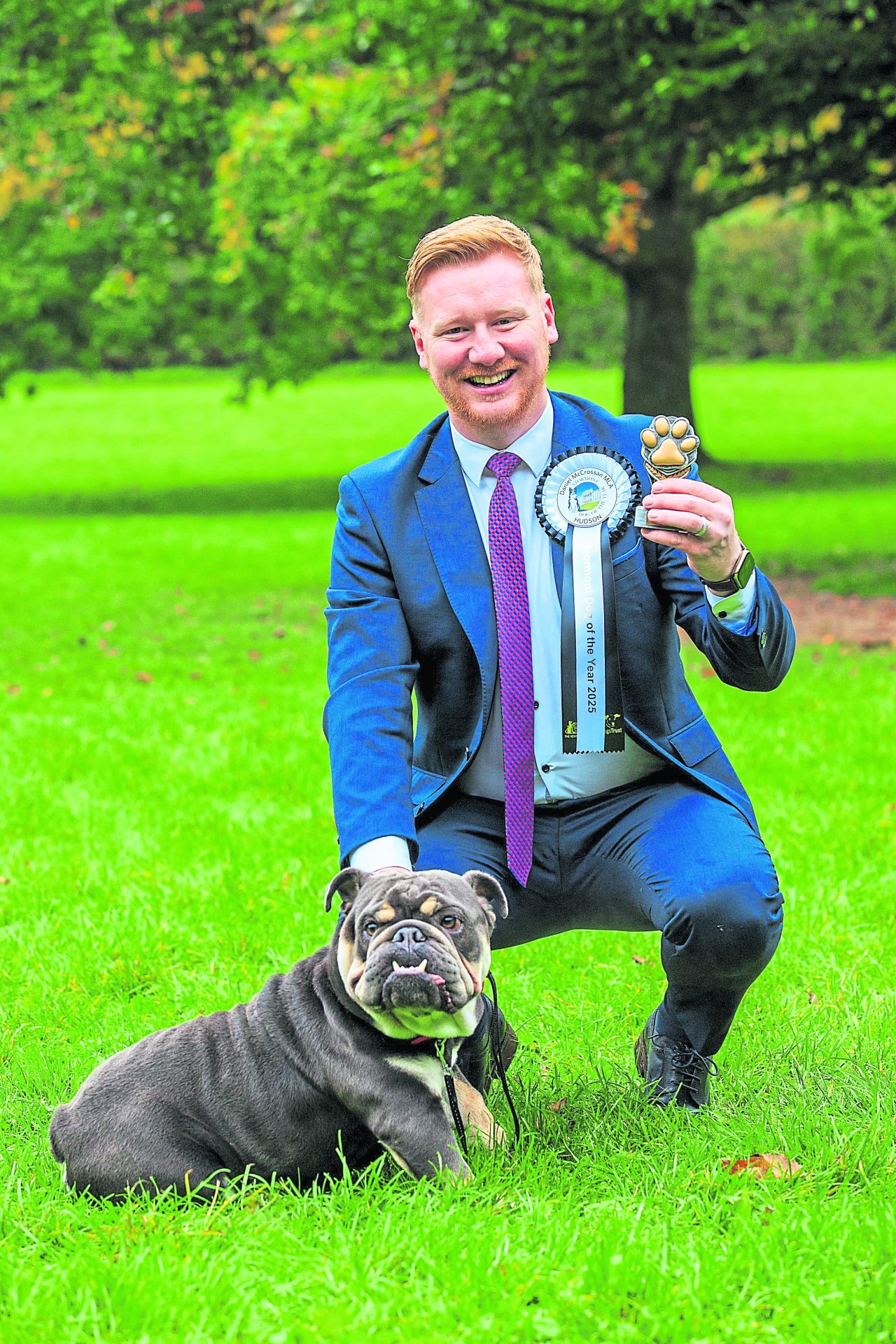 Daniel and his pooch perform well at Stormont dog contest