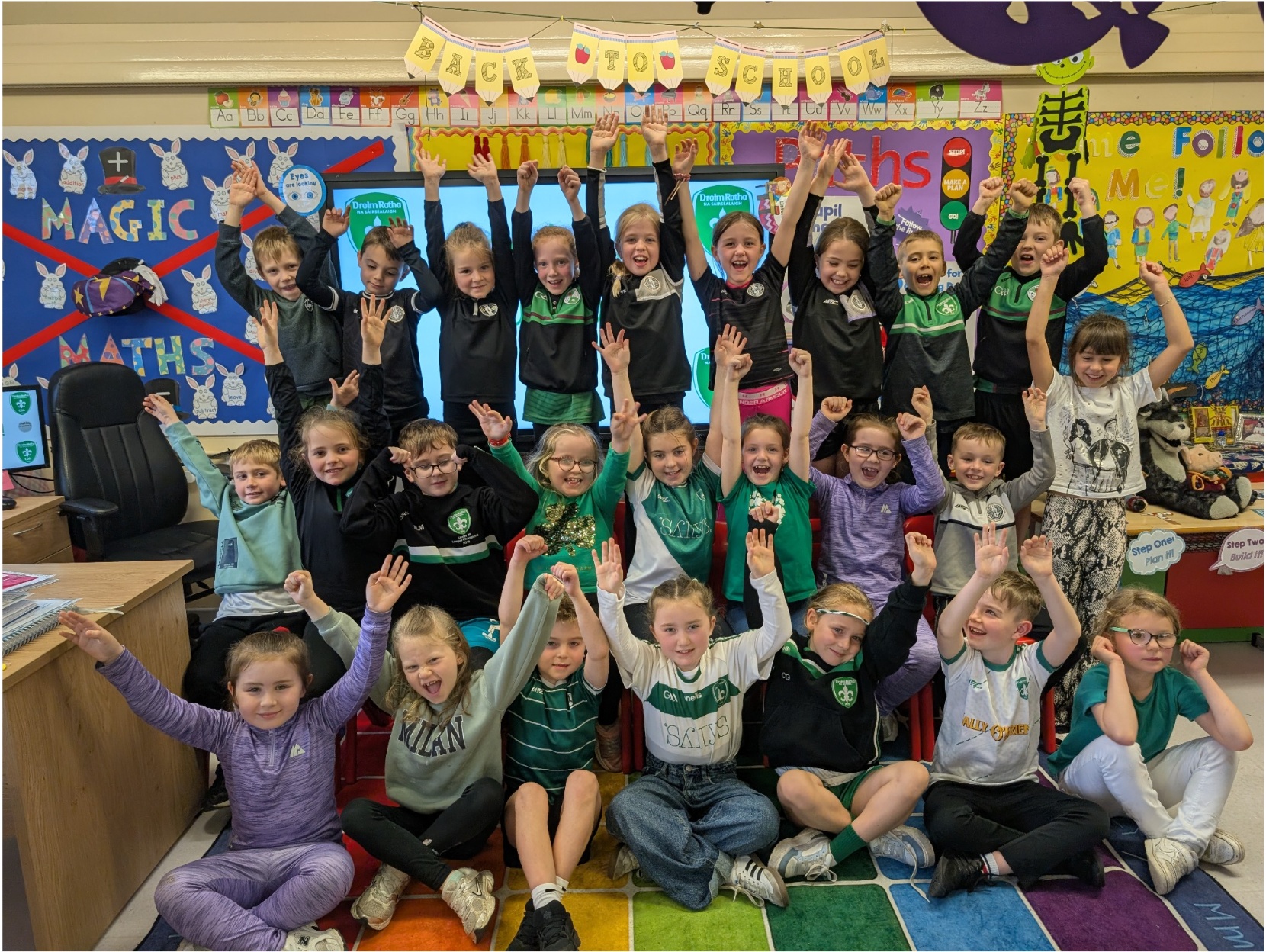 GALLERY: St Conor’s pupils show support for Drumragh