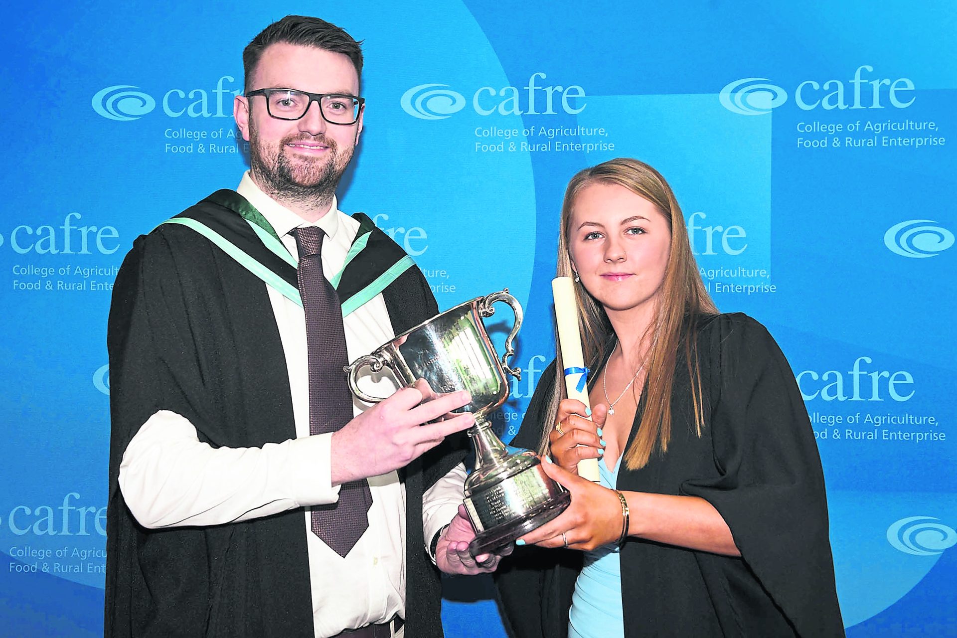 Young Tyrone farmers receive prestigious awards