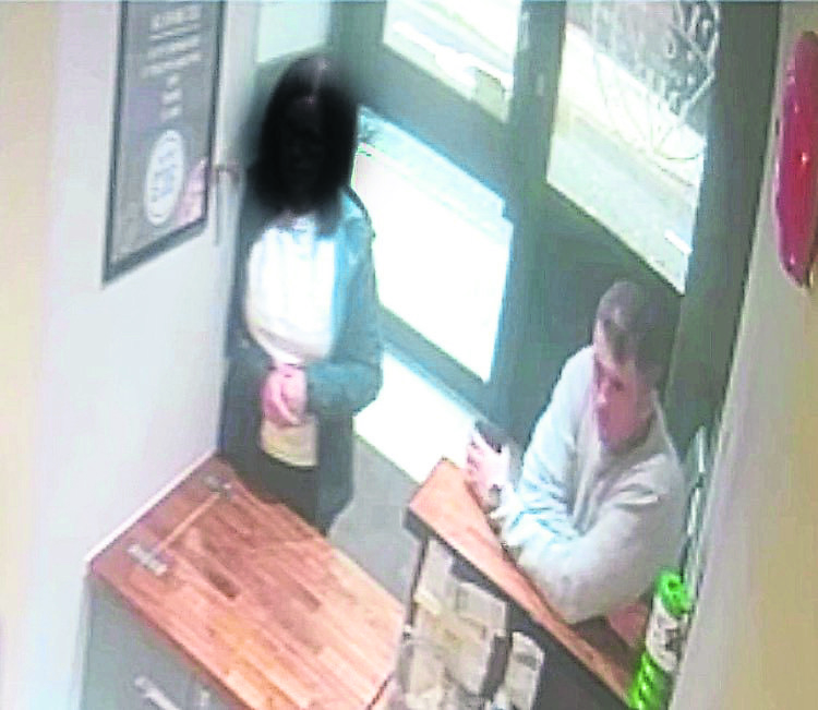 Video: Man caught on camera stealing tip jar from Omagh takeaway