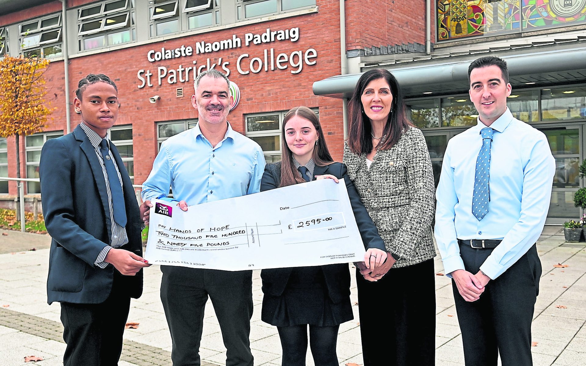 Match raises £2,500 for school’s African charity project