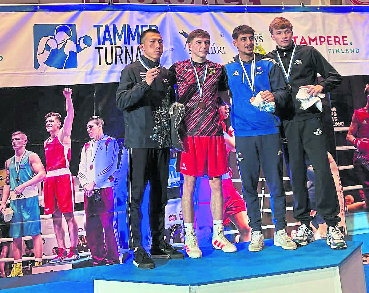 International gold ‘Finnish’ for Jude