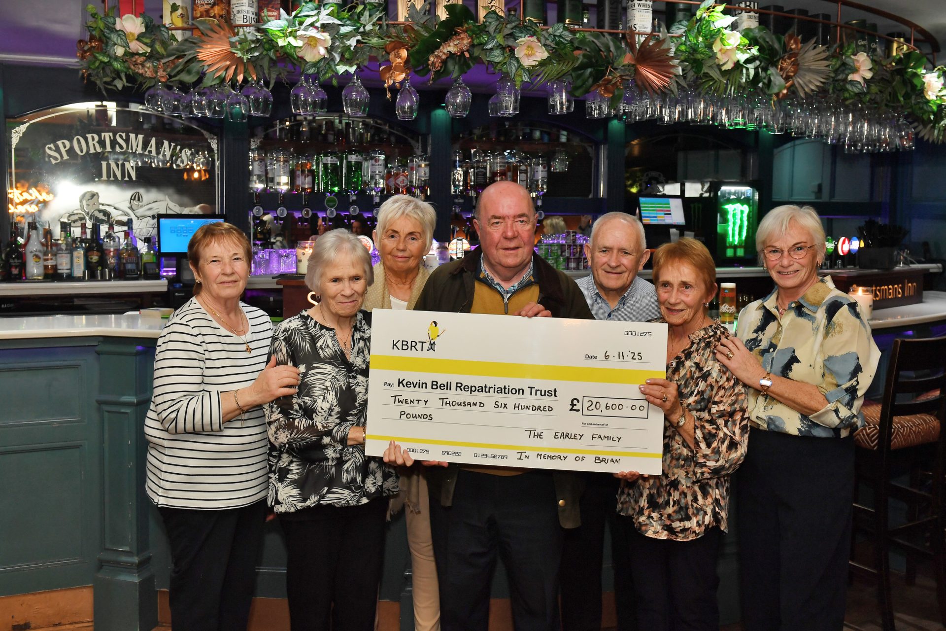 £20,000 raised for charity in memory of Castlederg man