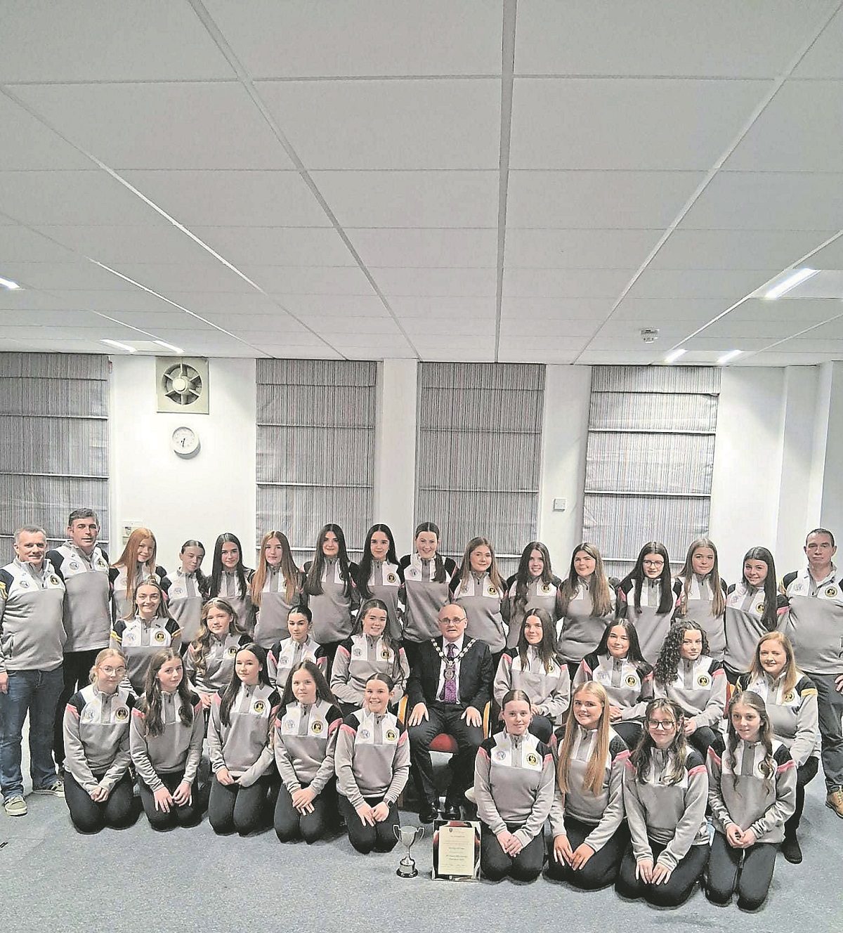 Council hosts Éire Óg All-Ireland Féile Camogie champions