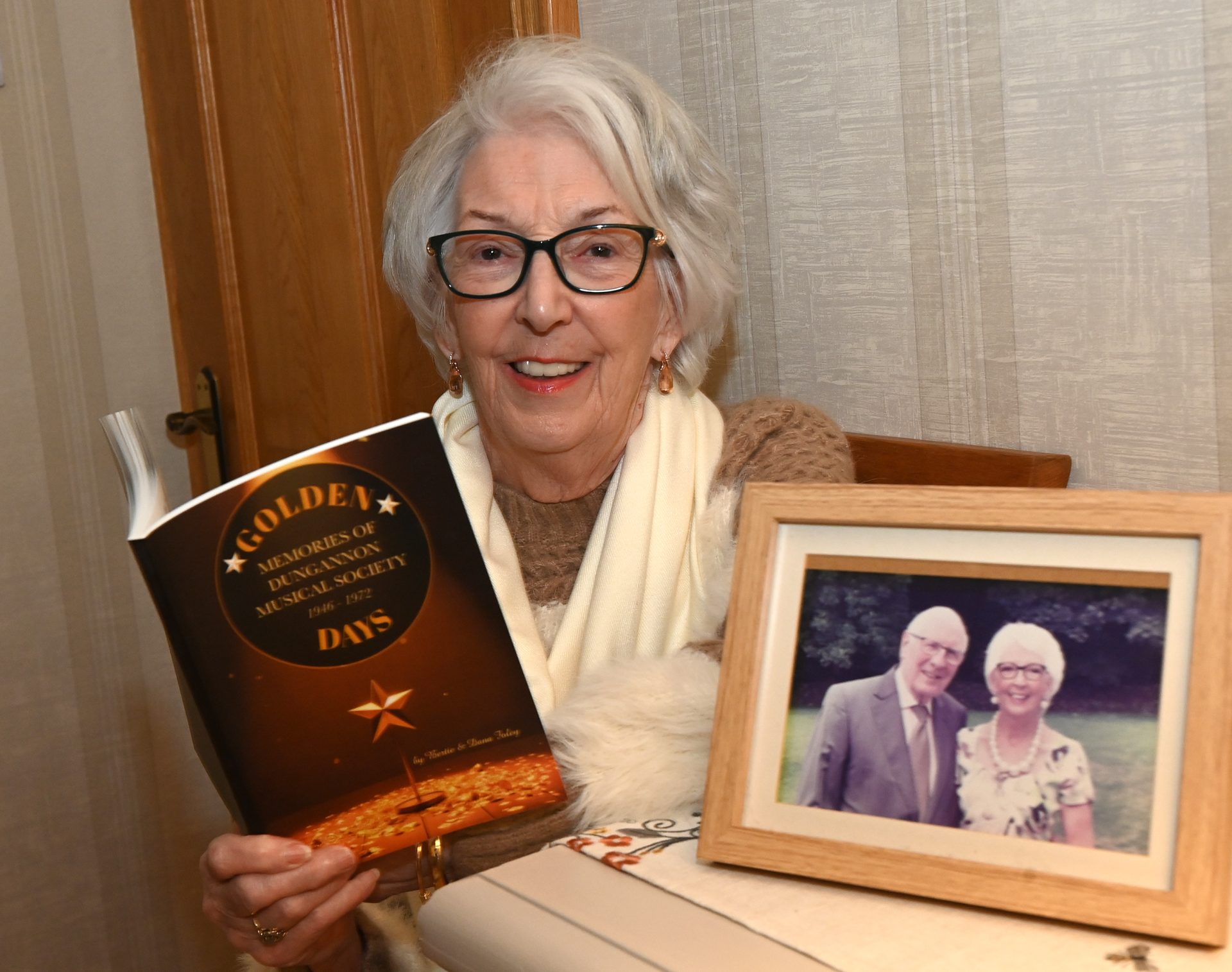 Dungannon woman fulfils late husband’s dream of publishing book