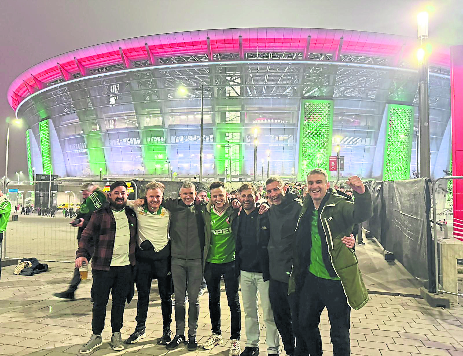 Unforgettable few days for Strabane fans of Irish team