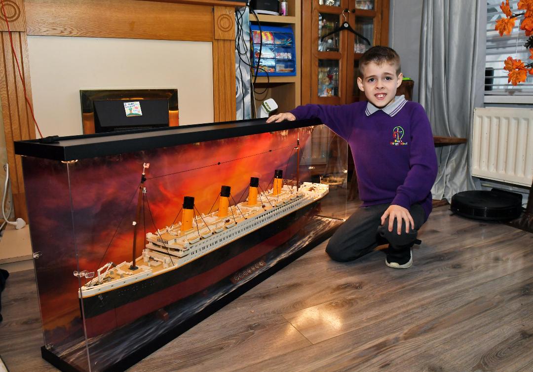 Strabane boy’s building skills are a model of perfection