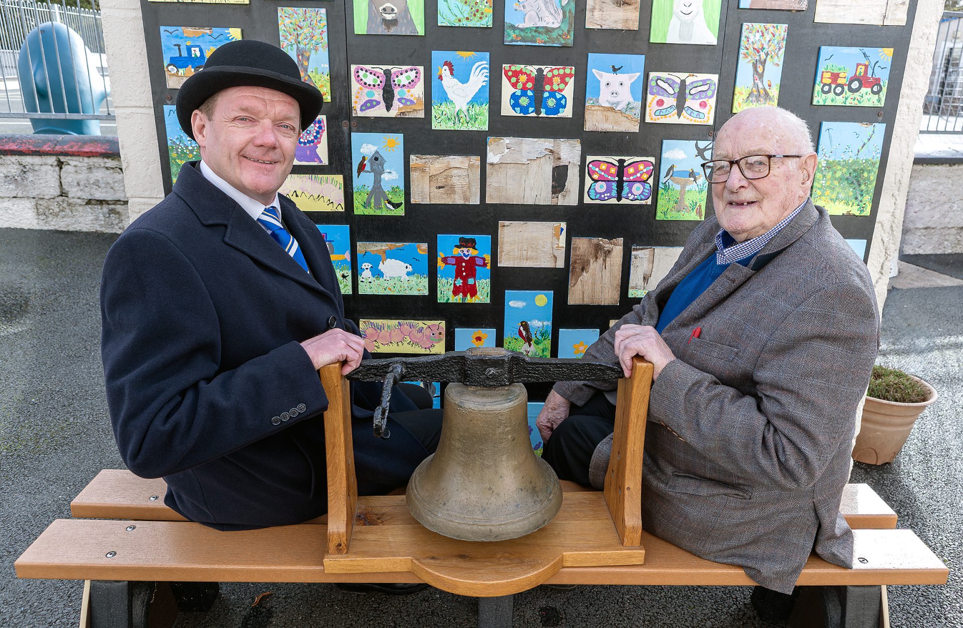 97-year-old Jim recalls wartime schooldays at Omagh school
