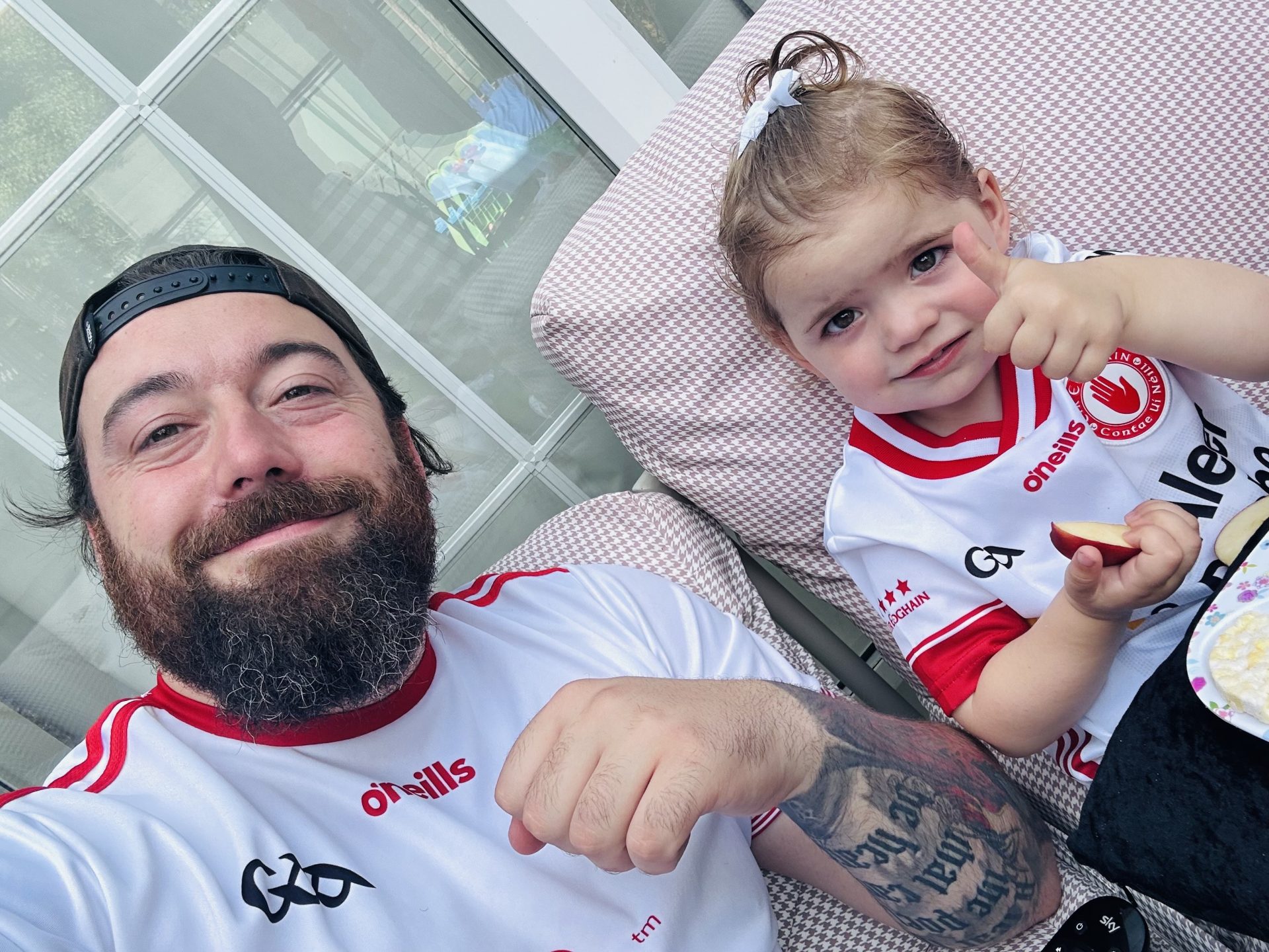 How a sleepless Strabane dad and his toddler became video stars