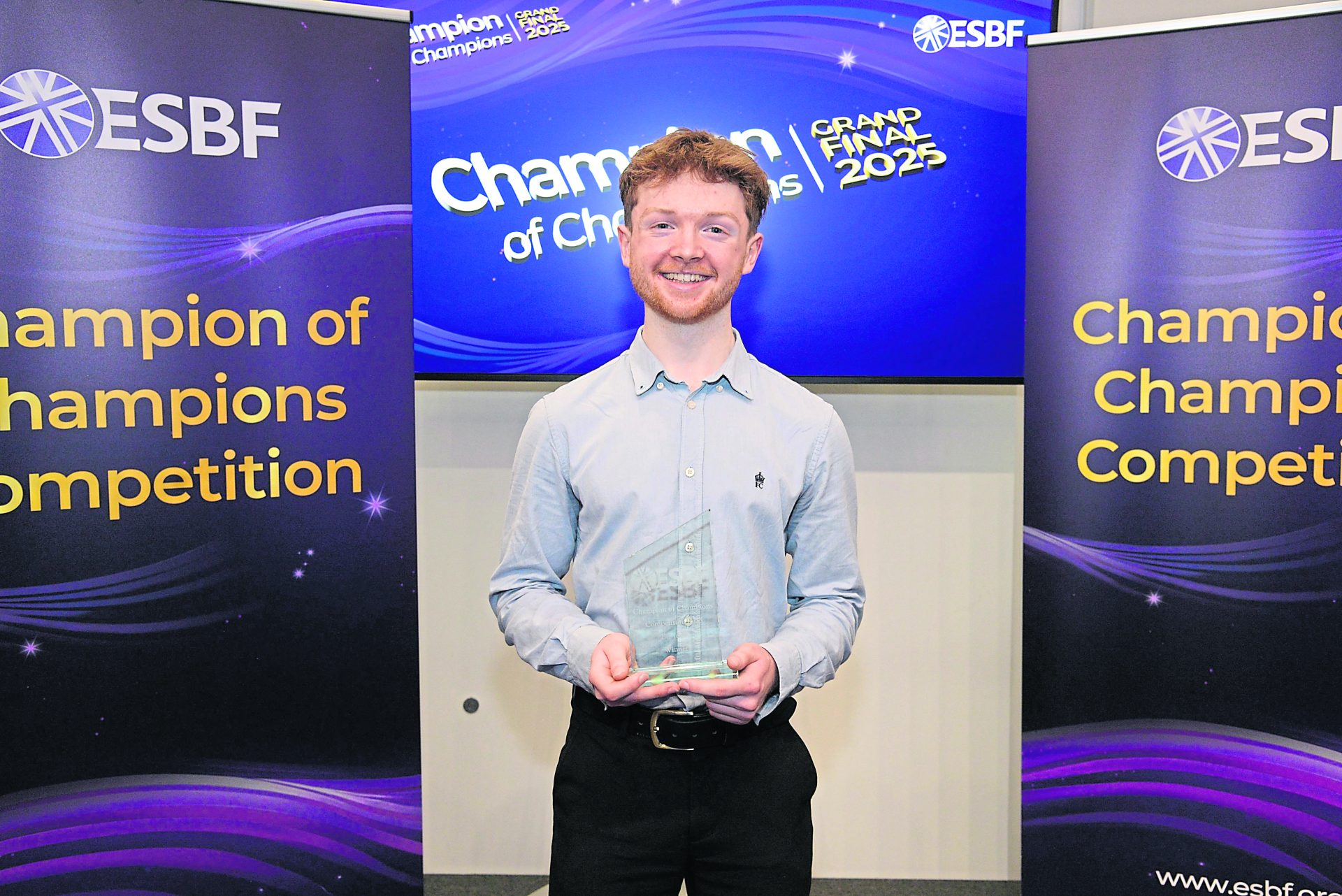 Strabane student wins major award for his new business